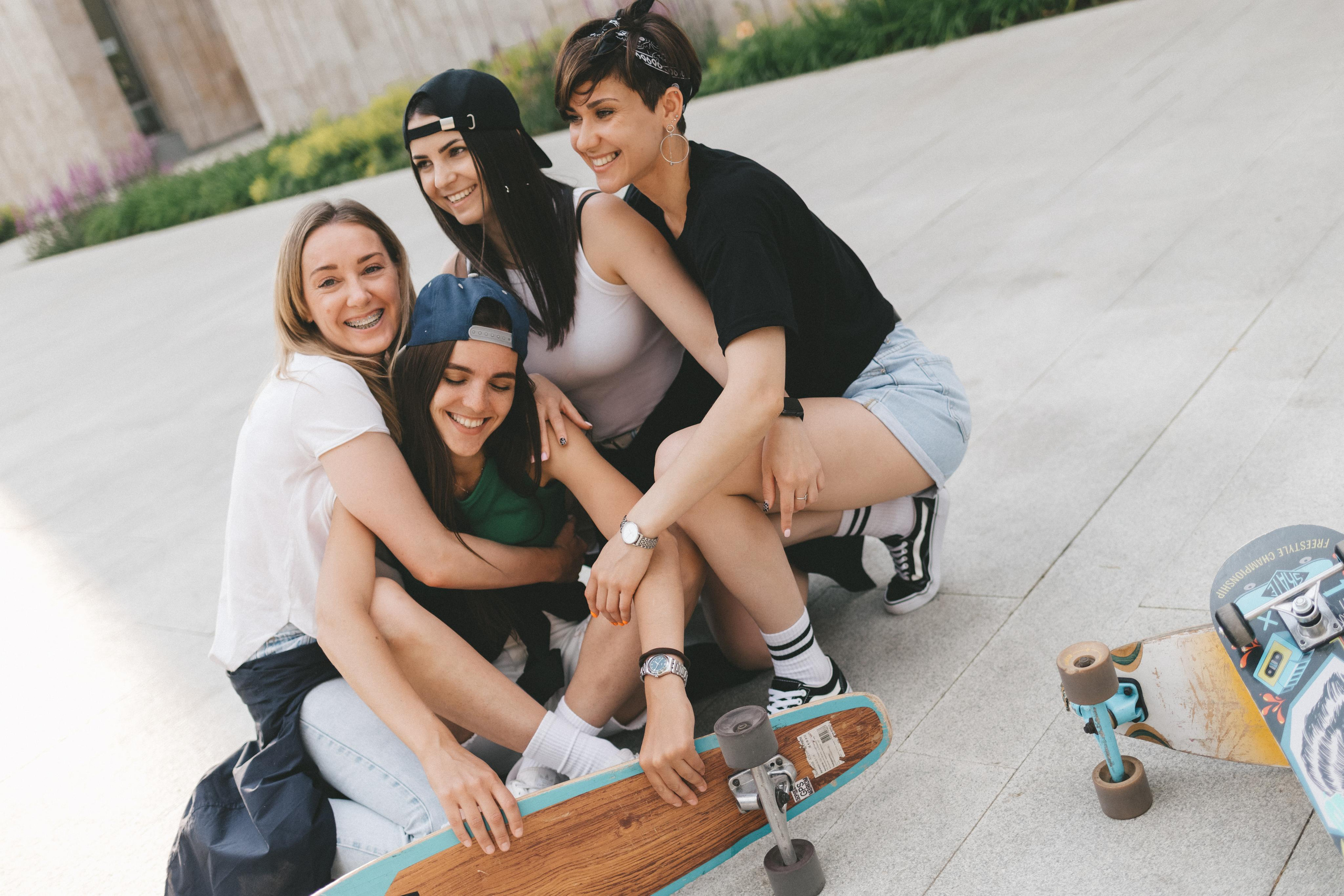 Skater girls. Женский и семейный фотограф в Москве Ирина Лысикова
