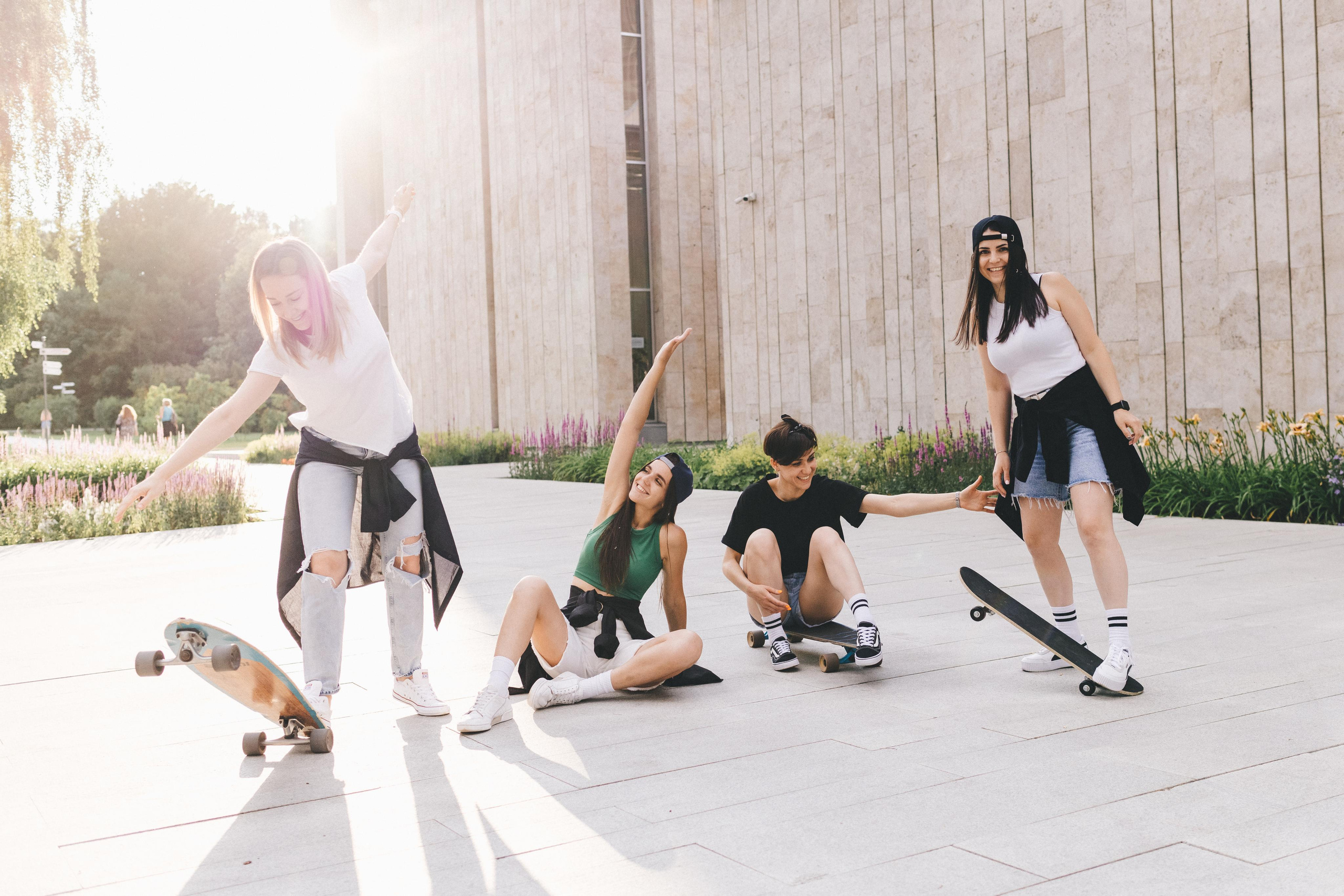 Skater girls. Женский и семейный фотограф в Москве Ирина Лысикова
