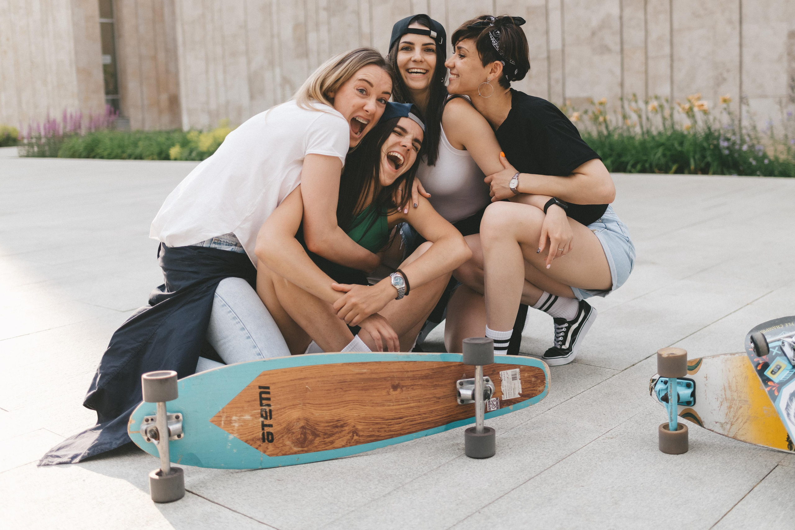 Skater girls. Женский и семейный фотограф в Москве Ирина Лысикова