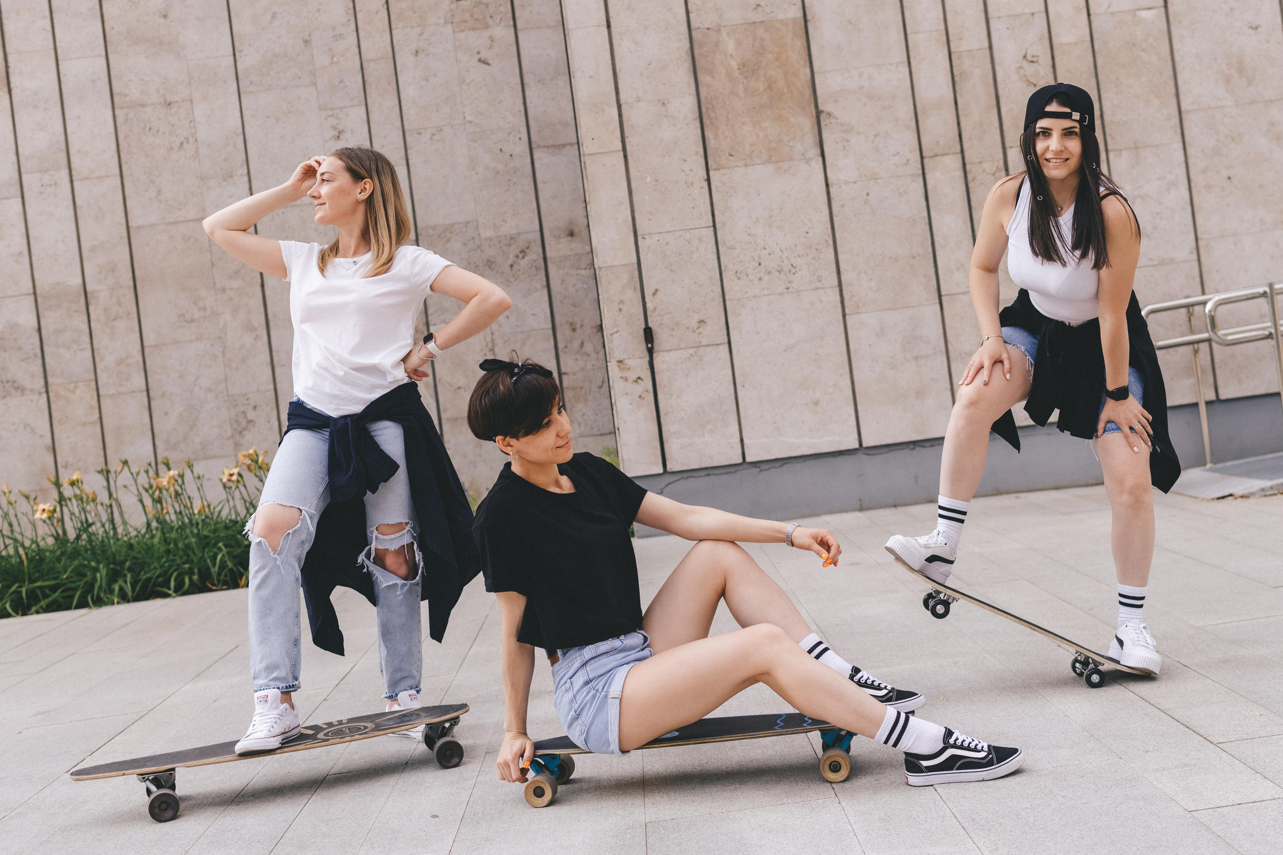 Skater girls. Женский и семейный фотограф в Москве Ирина Лысикова