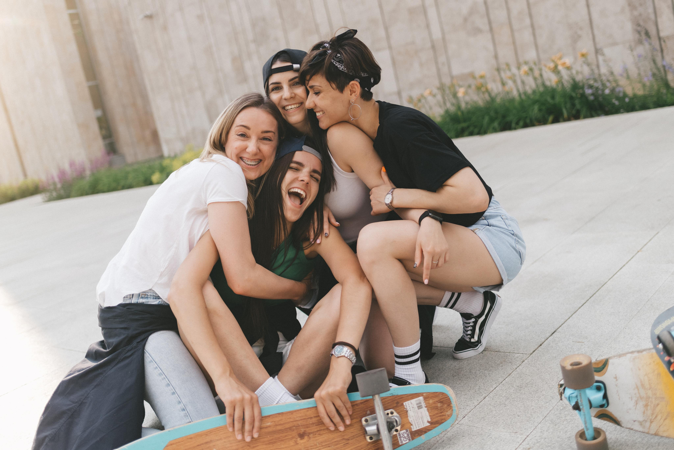 Skater girls. Женский и семейный фотограф в Москве Ирина Лысикова