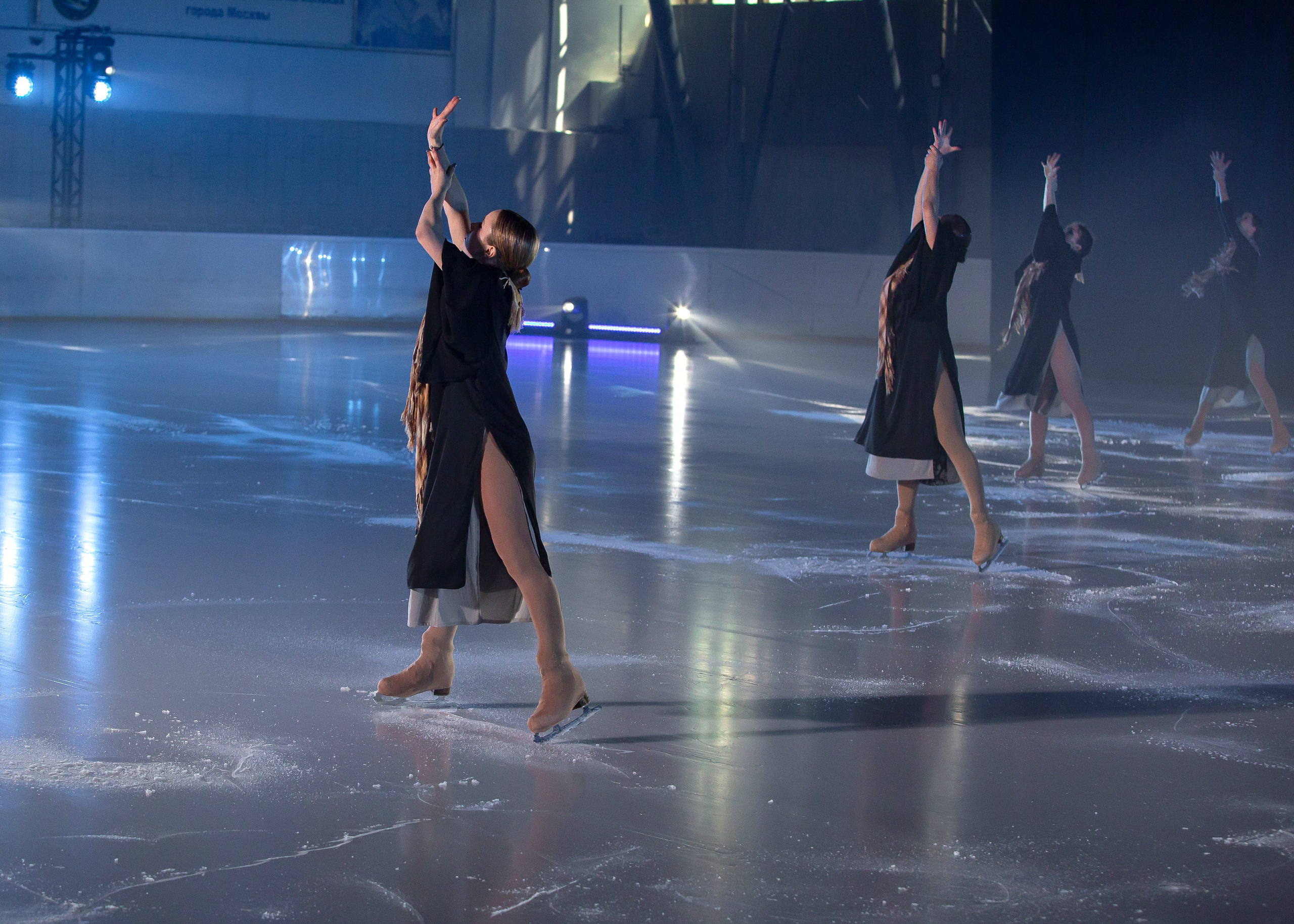Отчетный концерт. Театр на льду АЛЕКО. Репортажный фотограф в Москве