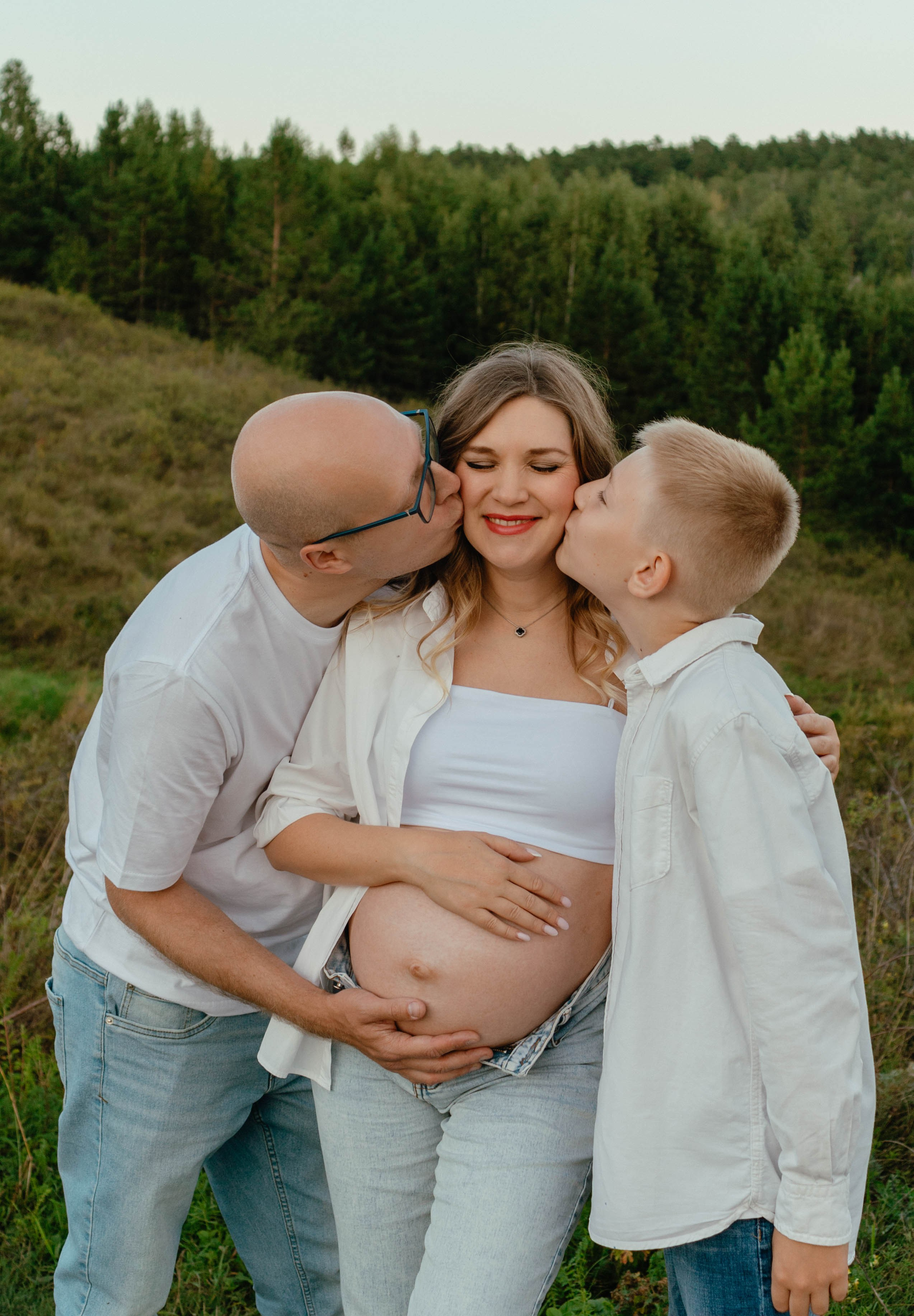 Семейная фотосессия для Артёма, Тёмы и Марина+1. Фотограф Александра Коновалова