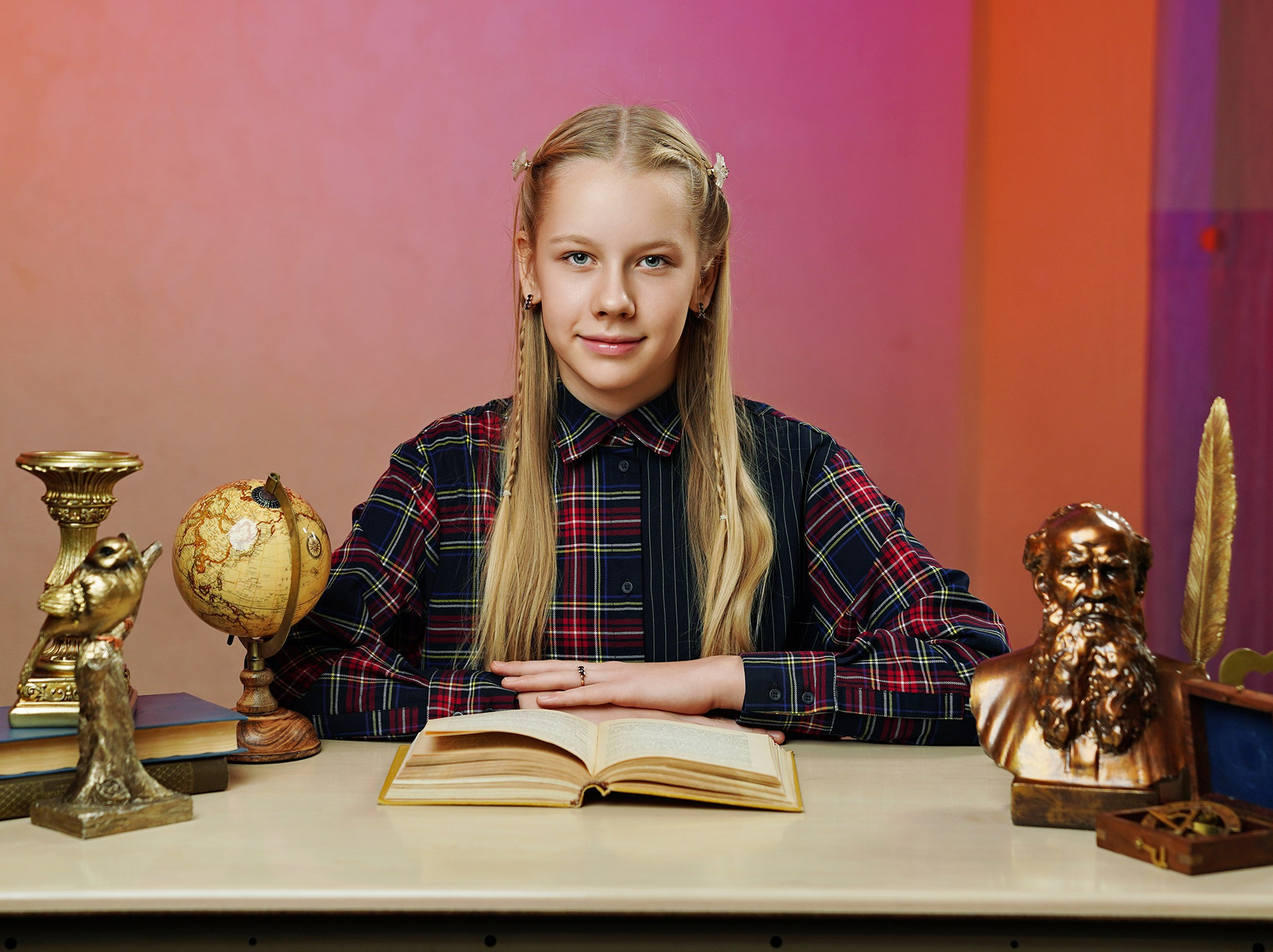 Виньетка + портреты. GOTRA — выпускные альбомы в Тюмени