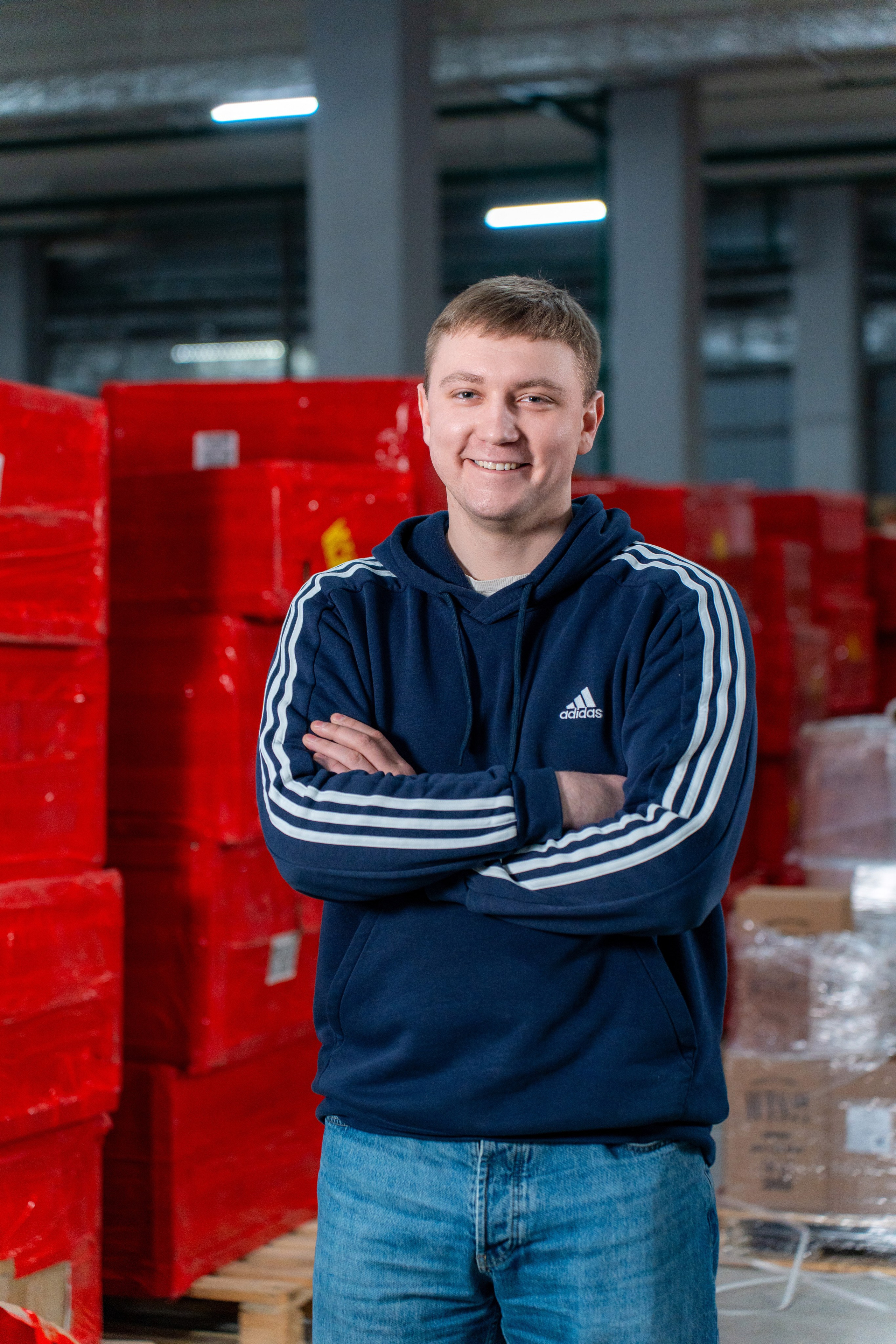 Фотосессия на складе фулфилмента в Фудсити, фотосъемка на складе