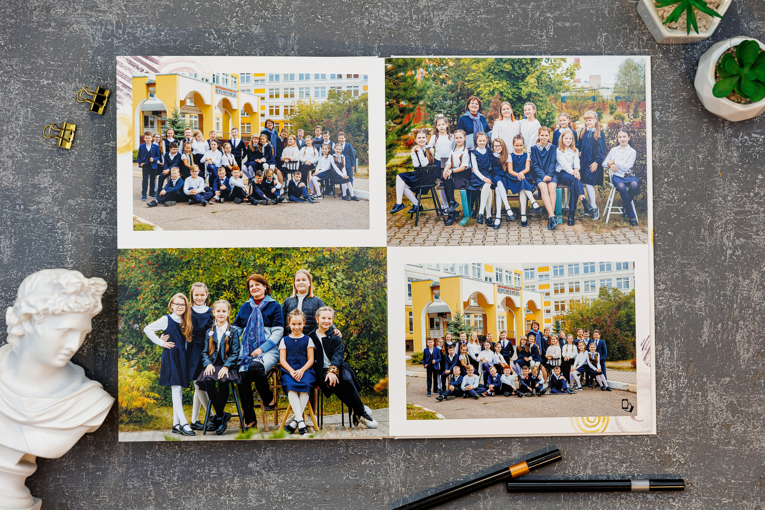 Выпускные альбомы 4 класс. Семейный и детский фотограф Комина Елена, Власиха, Одинцово