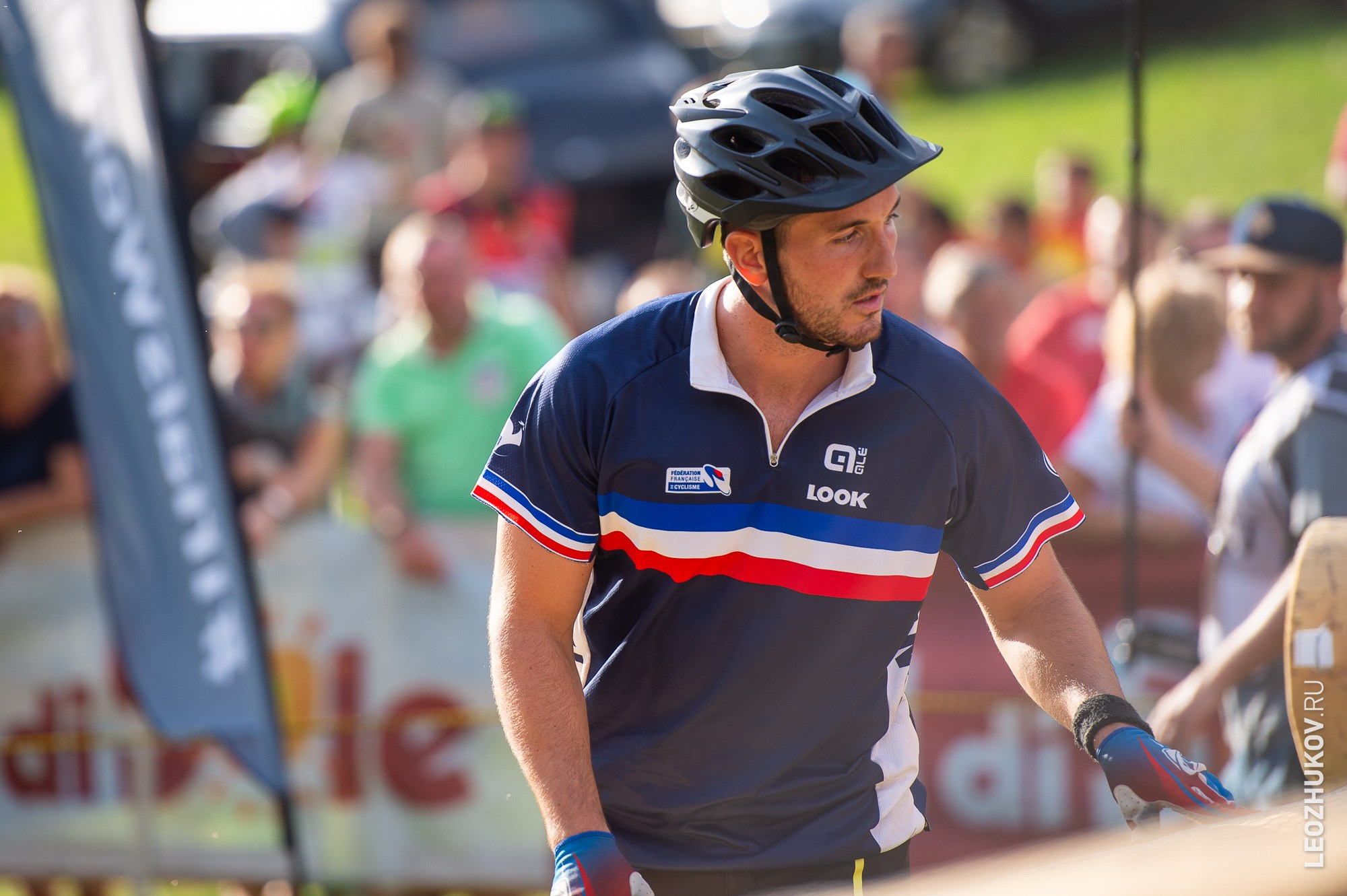 UCI Trials World Championships 2016 — finals. Sports photographer Leonid Zhukov