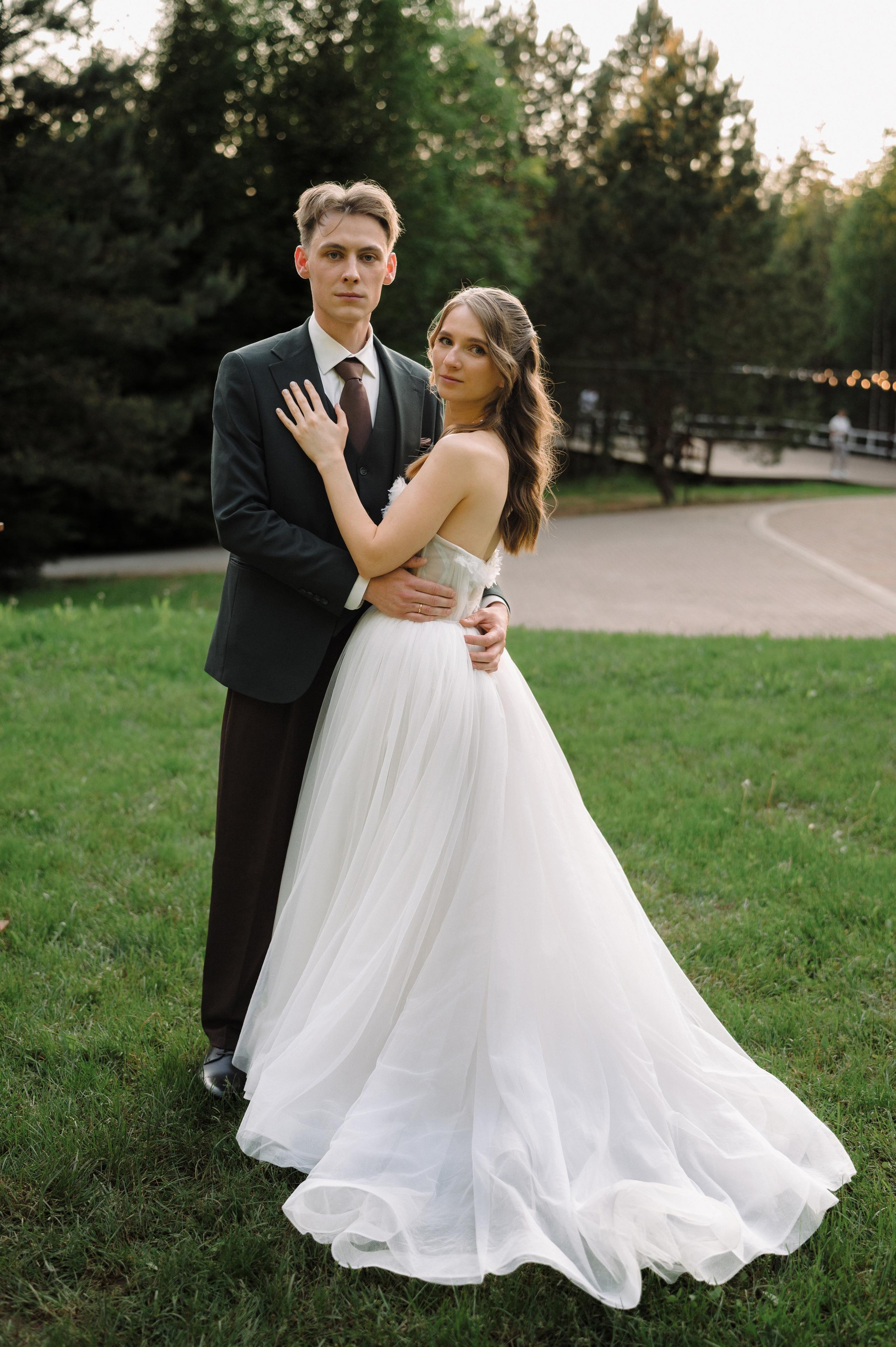 Свадебная фотосессия пары в Агроусадьбе Дачка бай