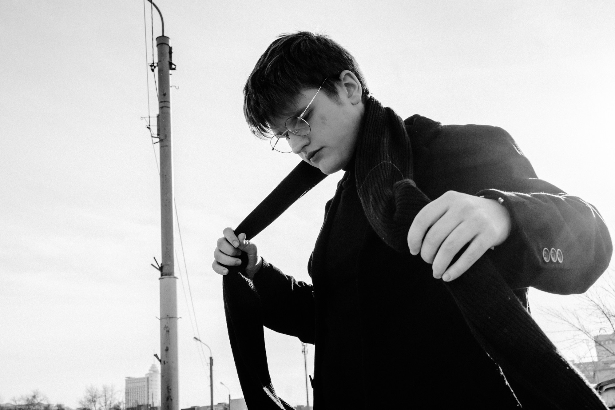 Мужской портрет в Тюмени | Проект «Взросление» | Фотограф Дарья Мустафина. Портретный фотограф Тюмень Дарья Мустафина