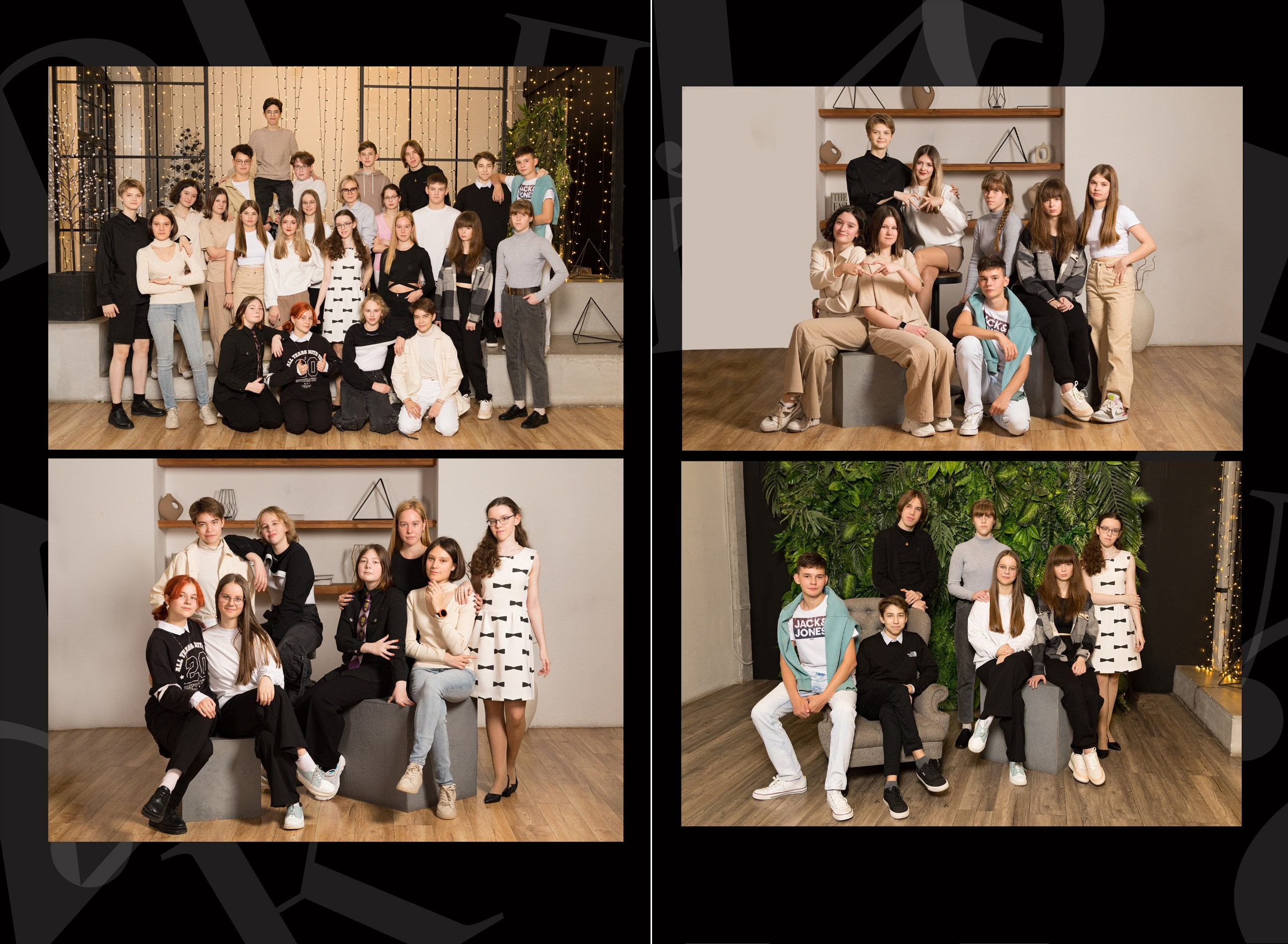 Выпускной альбом для 9-11 класса "Черный". Выпускные альбомы Детки в кадре Санкт-Петербург и ЛО