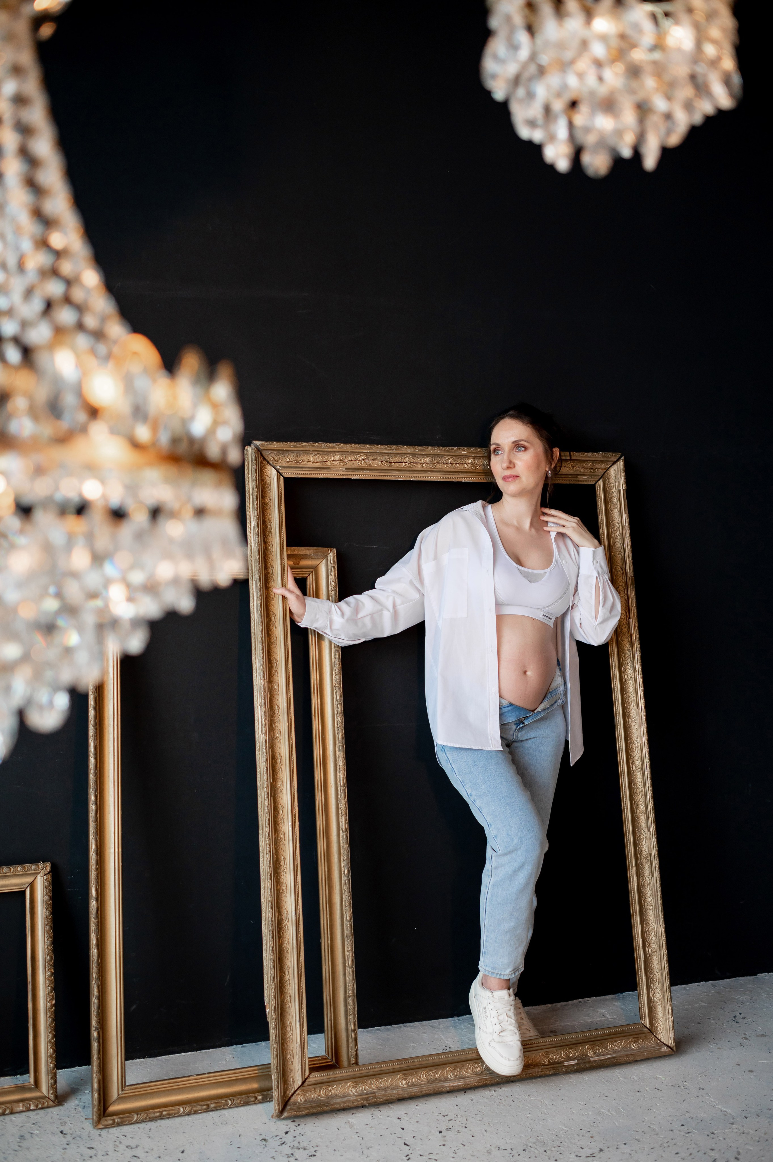 Беременность в красках и необычное гендер-пати. Портретный, семейный и свадебный фотограф в Санкт-Петербурге и в Пушкине Ширяев Денис