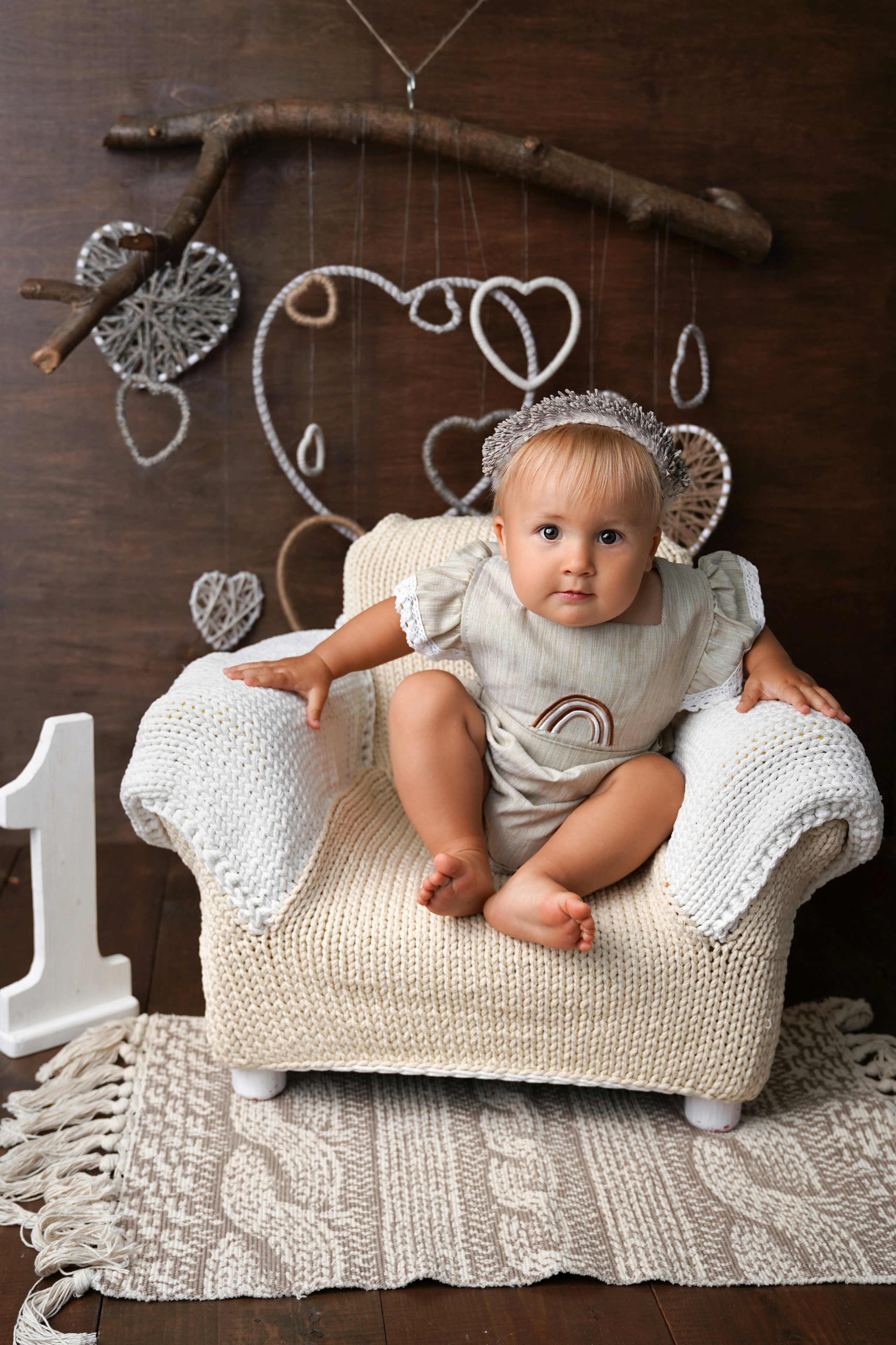 Фотосессия ГОДОВАСИЕ. Фотограф новорожденных, детей до года и беременных в Симферополе