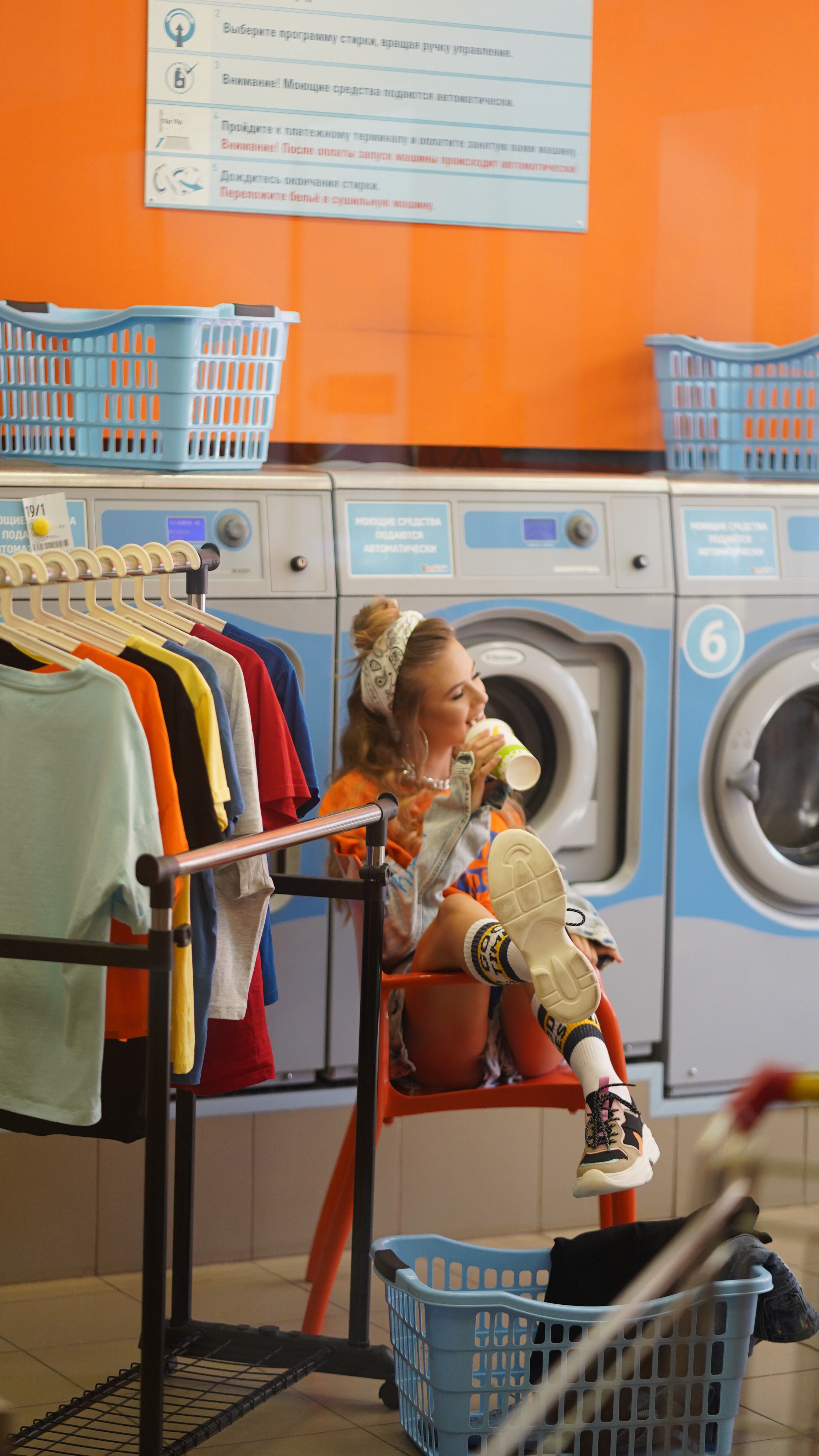 Яркая прачечная. Фотографии от Евгении Кузнецовой. Москва, Сочи, Краснодар