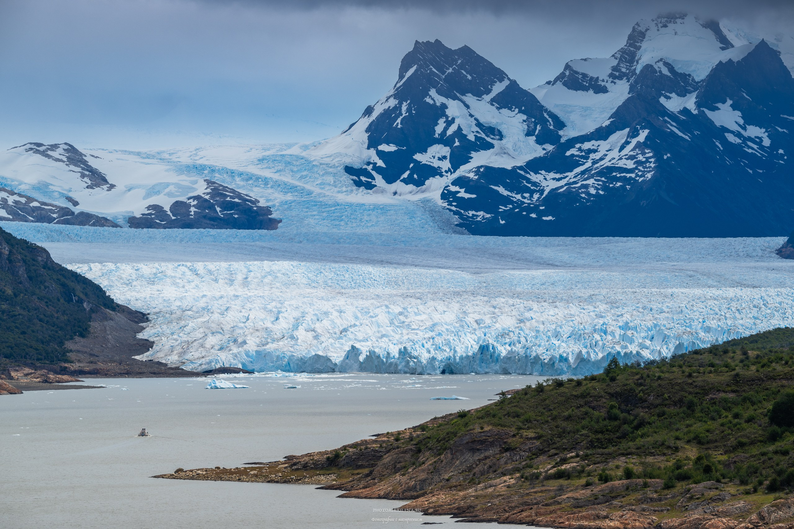 Ледник Перито-Морено, Лагуна Нимез и озеро Архентино. Авторские стильные фотокартины