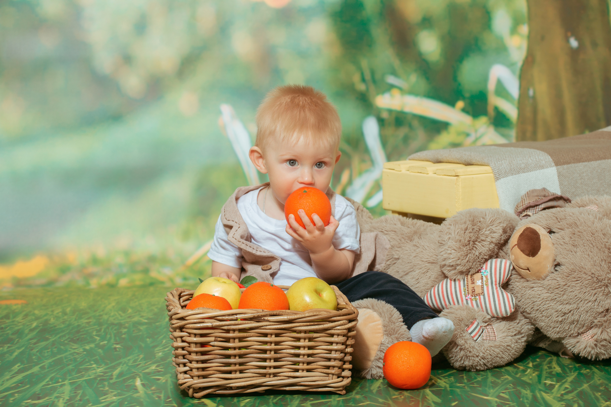 Фотосессия «Первый год жизни ребенка». Семейный фотограф в Вышнем Волочке — Ульяна Иванова | Фотосессии для всей семьи
