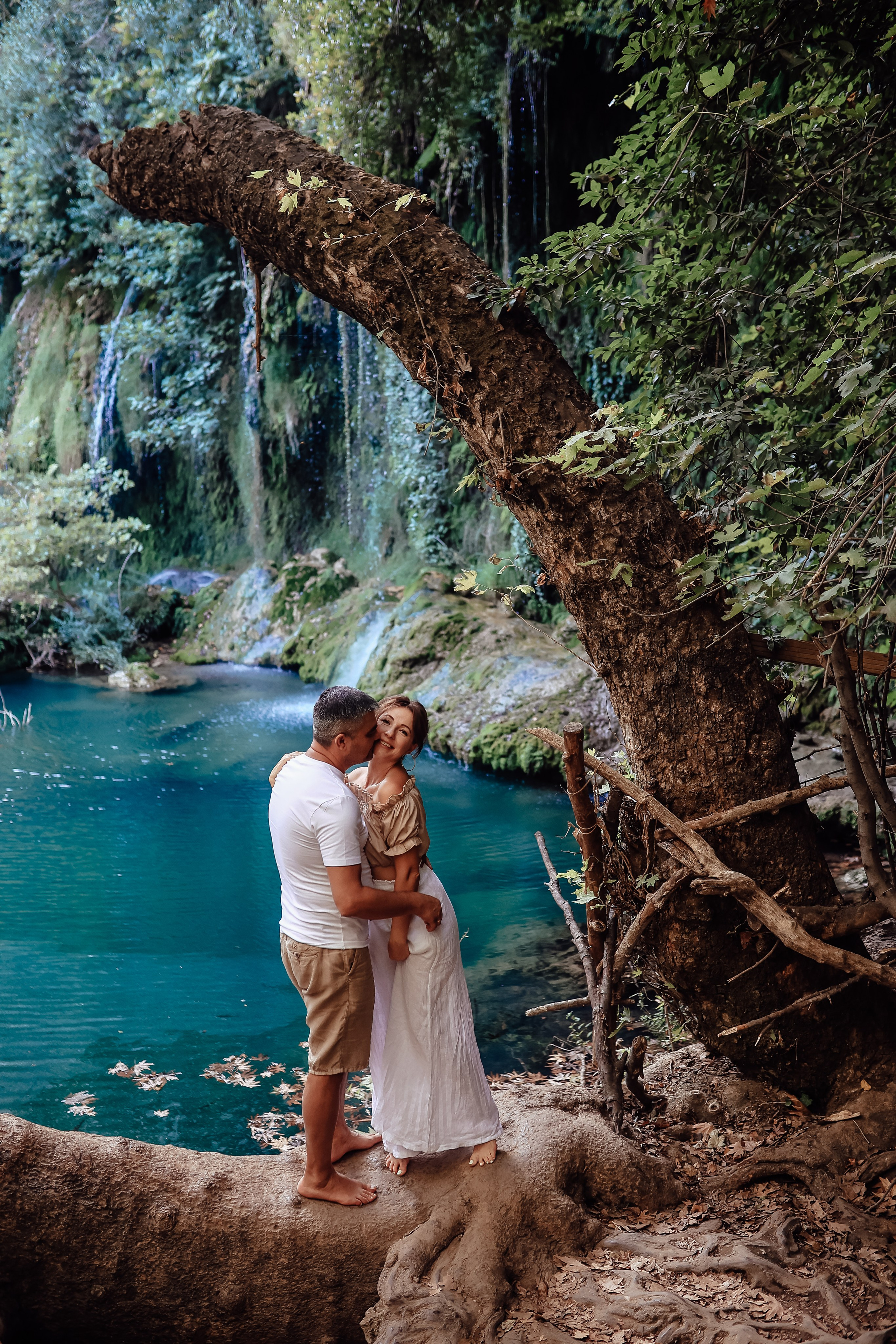 Photoshooting at Kurshunlu waterfall