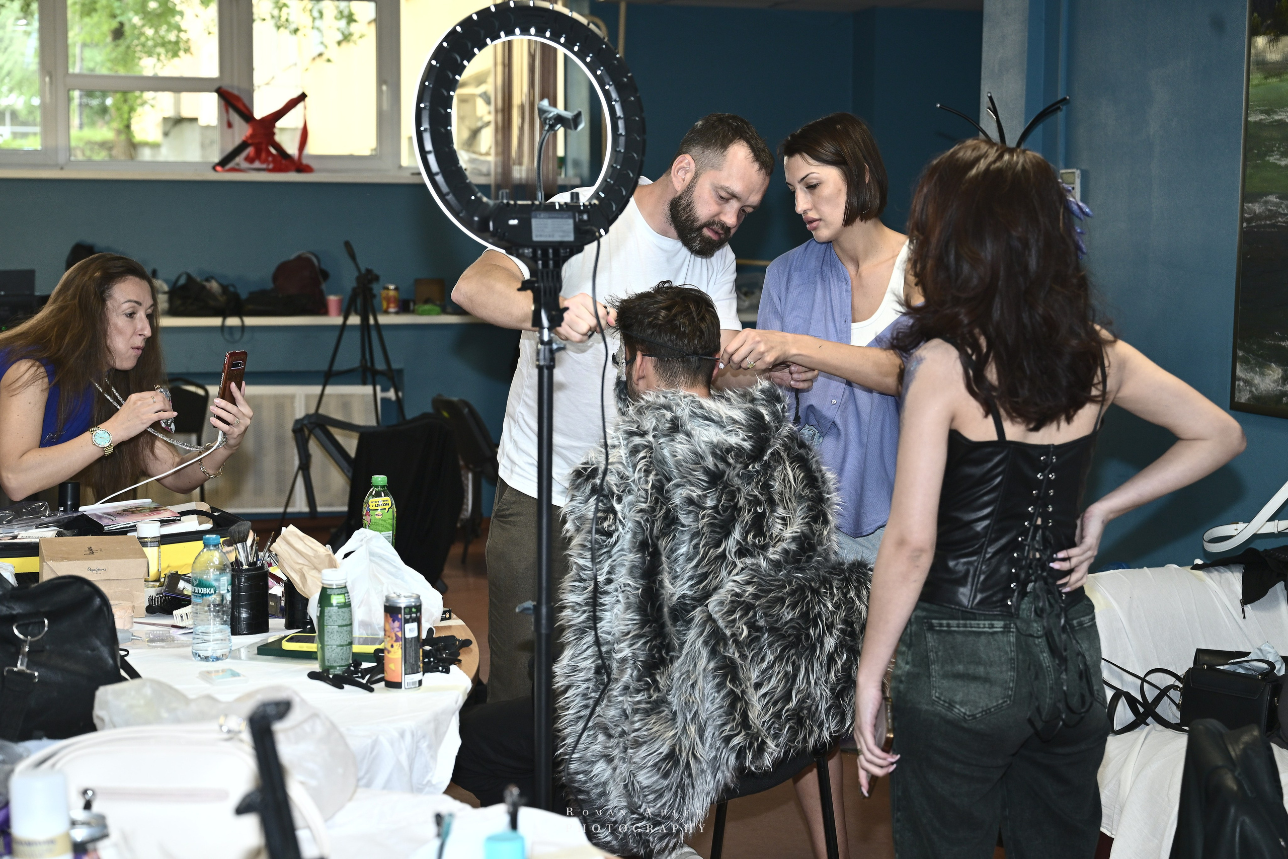 Бэкстейдж «Гример Года» Мосфильм. Фотограф Роман Адлер