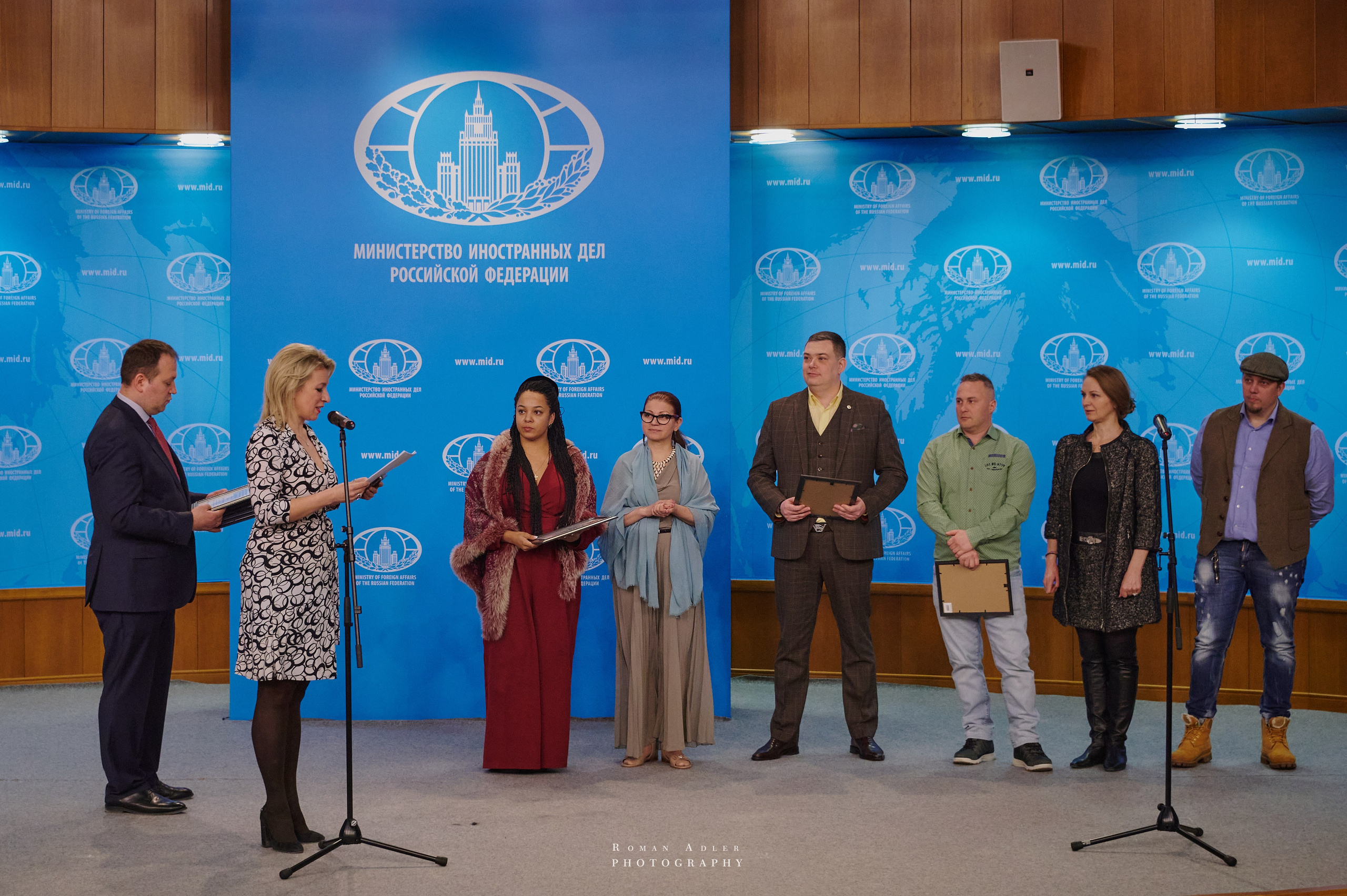 Презентация киноленты «Black to USSR». Фотограф Роман Адлер