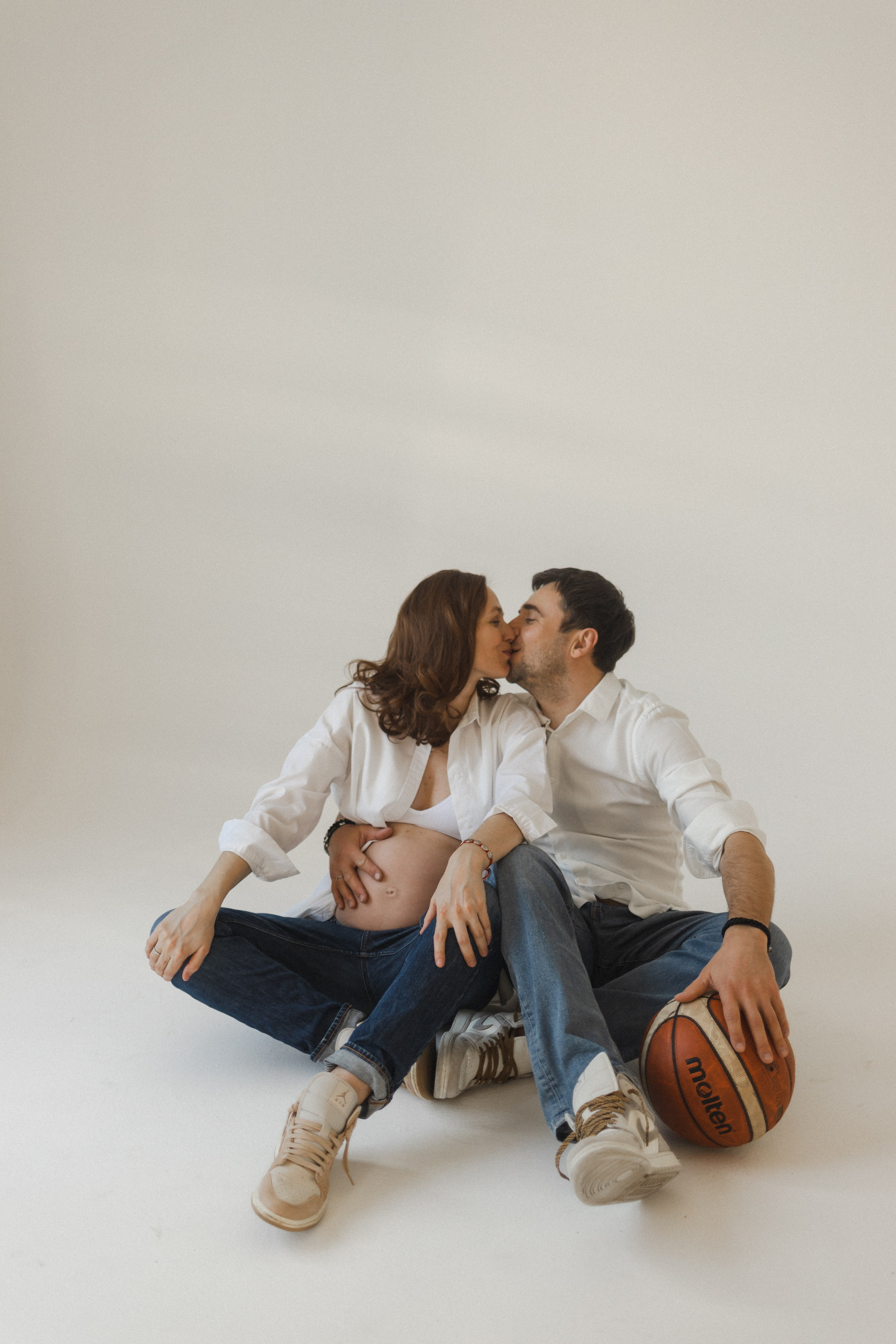 Дима и Юля в ожидании. Семейный фотограф в Москве