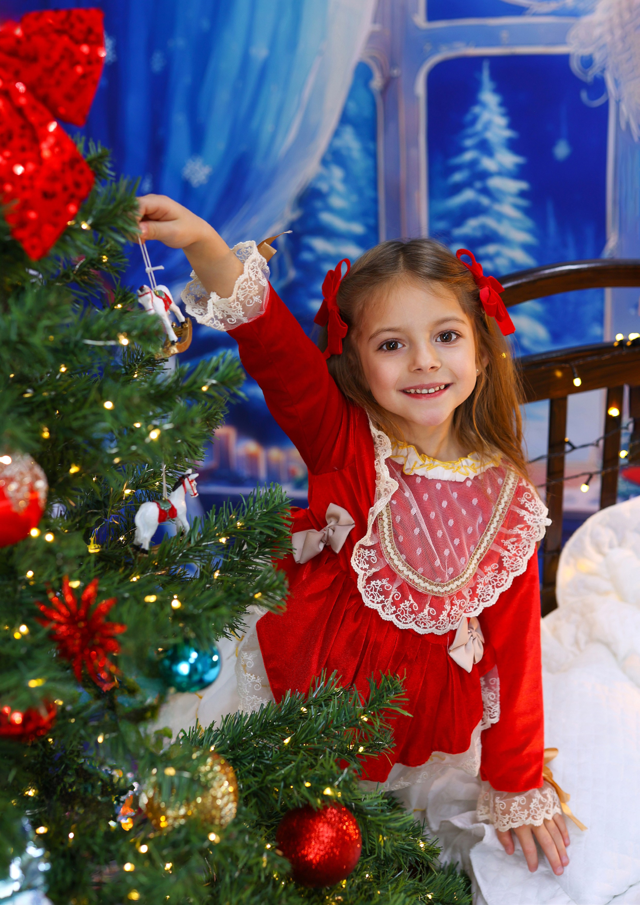 Новогодняя фотосессия. Фотограф в детский сад Елена Колчева Новокузнецк