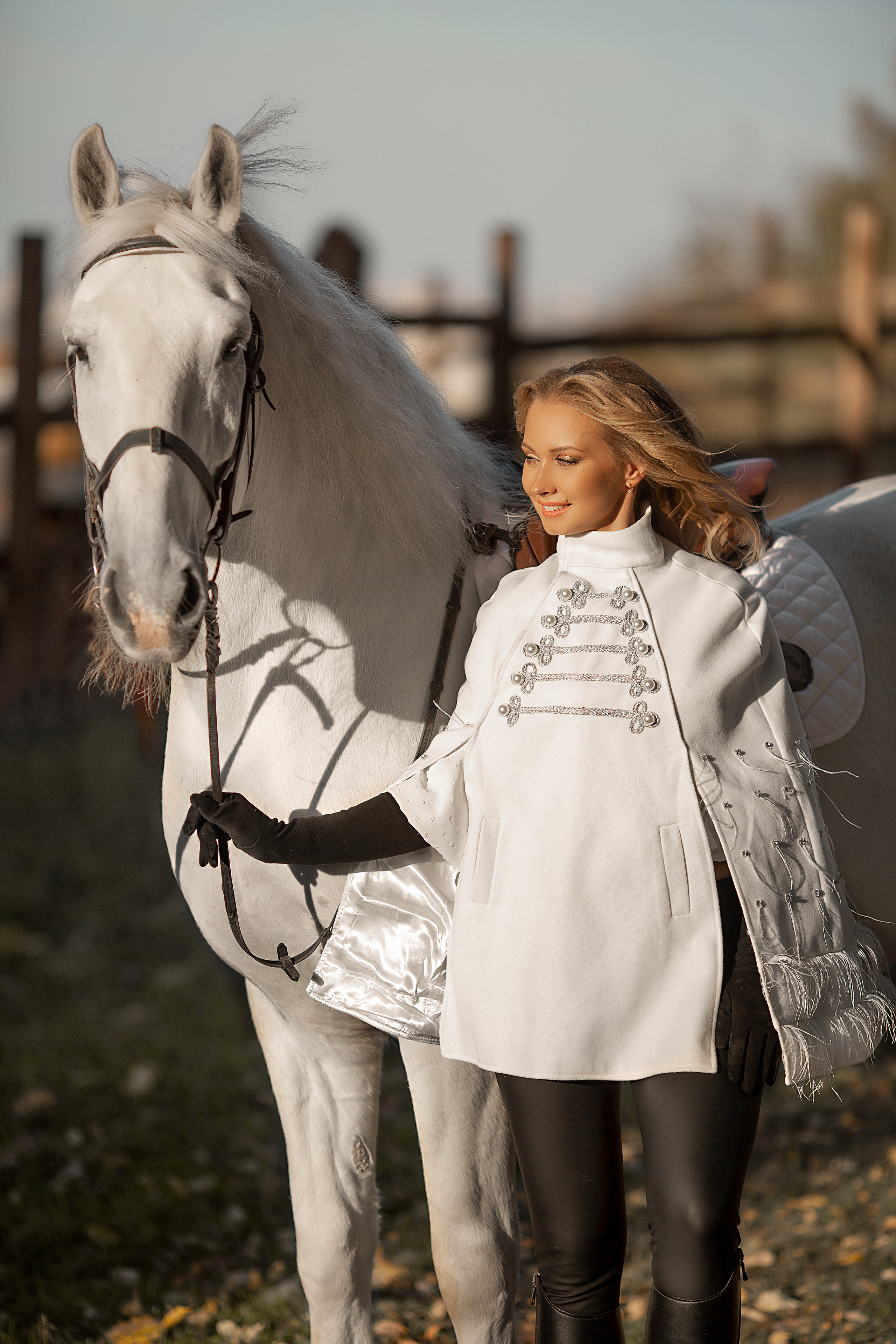 Фотосессия Кристины и Воробья. Фотосессия с лошадьми в Нижнем Новгороде