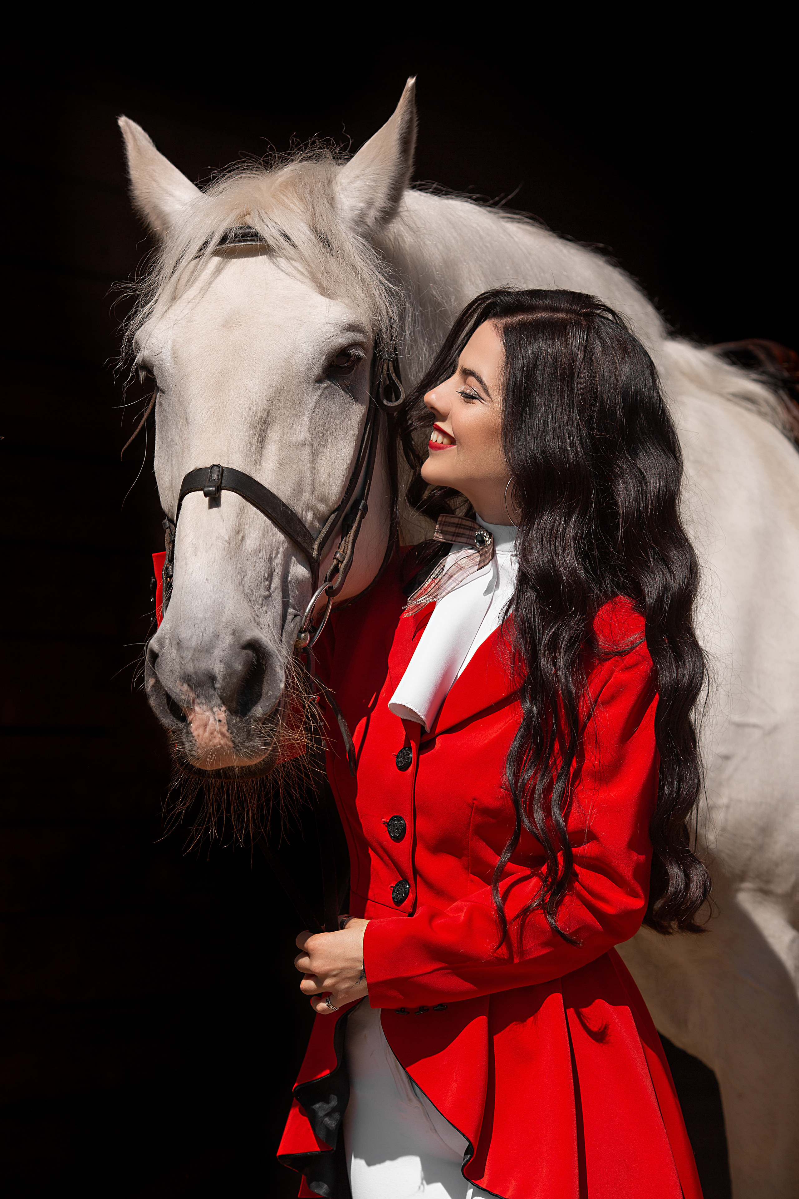 Екатерина и Воробушек. Фотосессия с лошадьми в Нижнем Новгороде