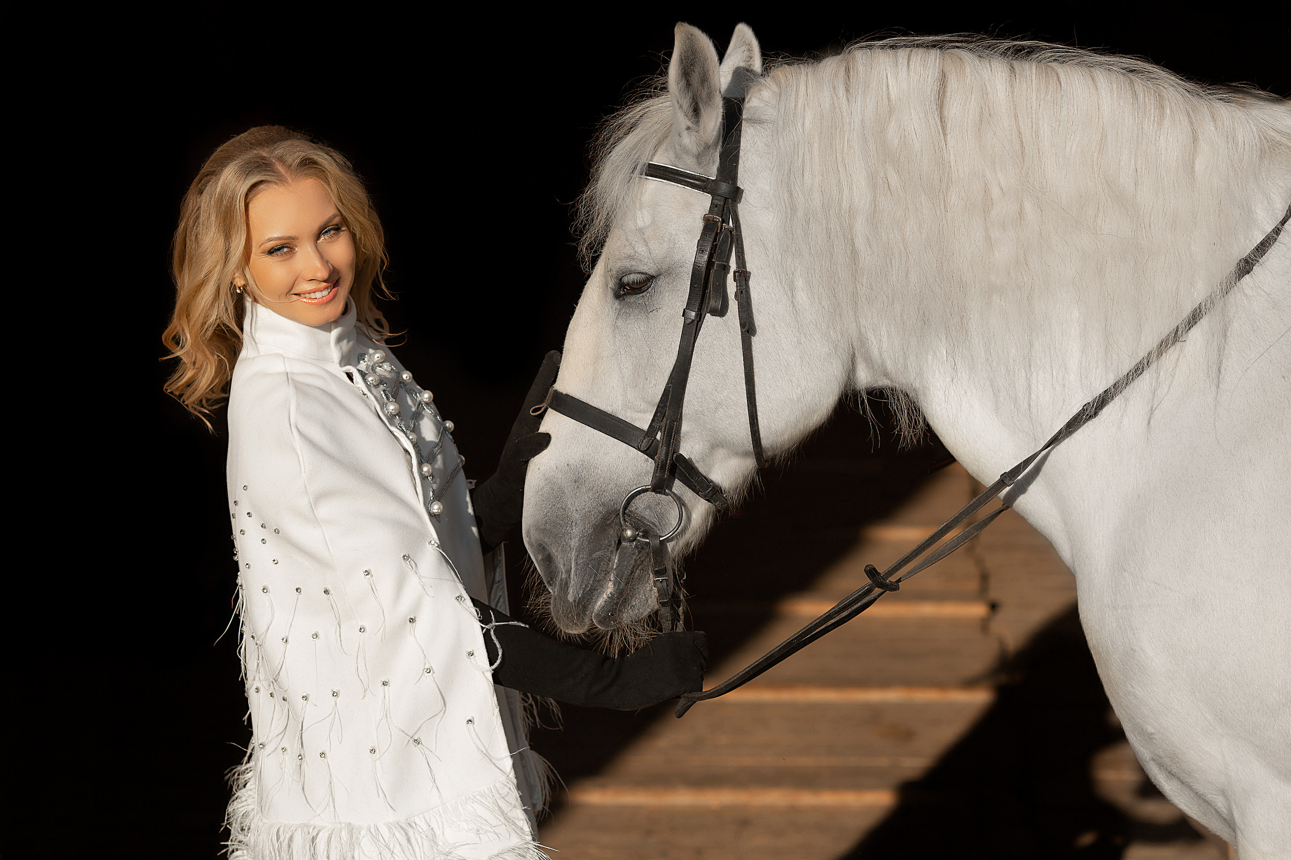 Фотосессия Кристины и Воробья. Фотосессия с лошадьми в Нижнем Новгороде