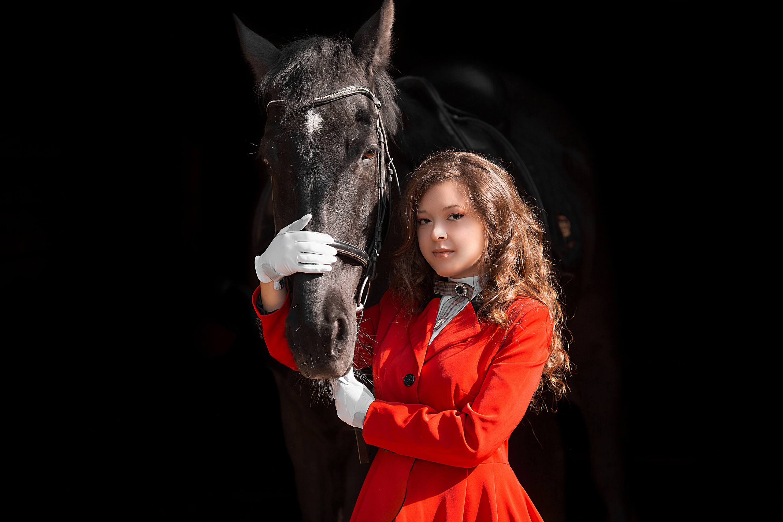 Екатерина и Жасмин 04.09.22. Фотосессия с лошадьми в Нижнем Новгороде