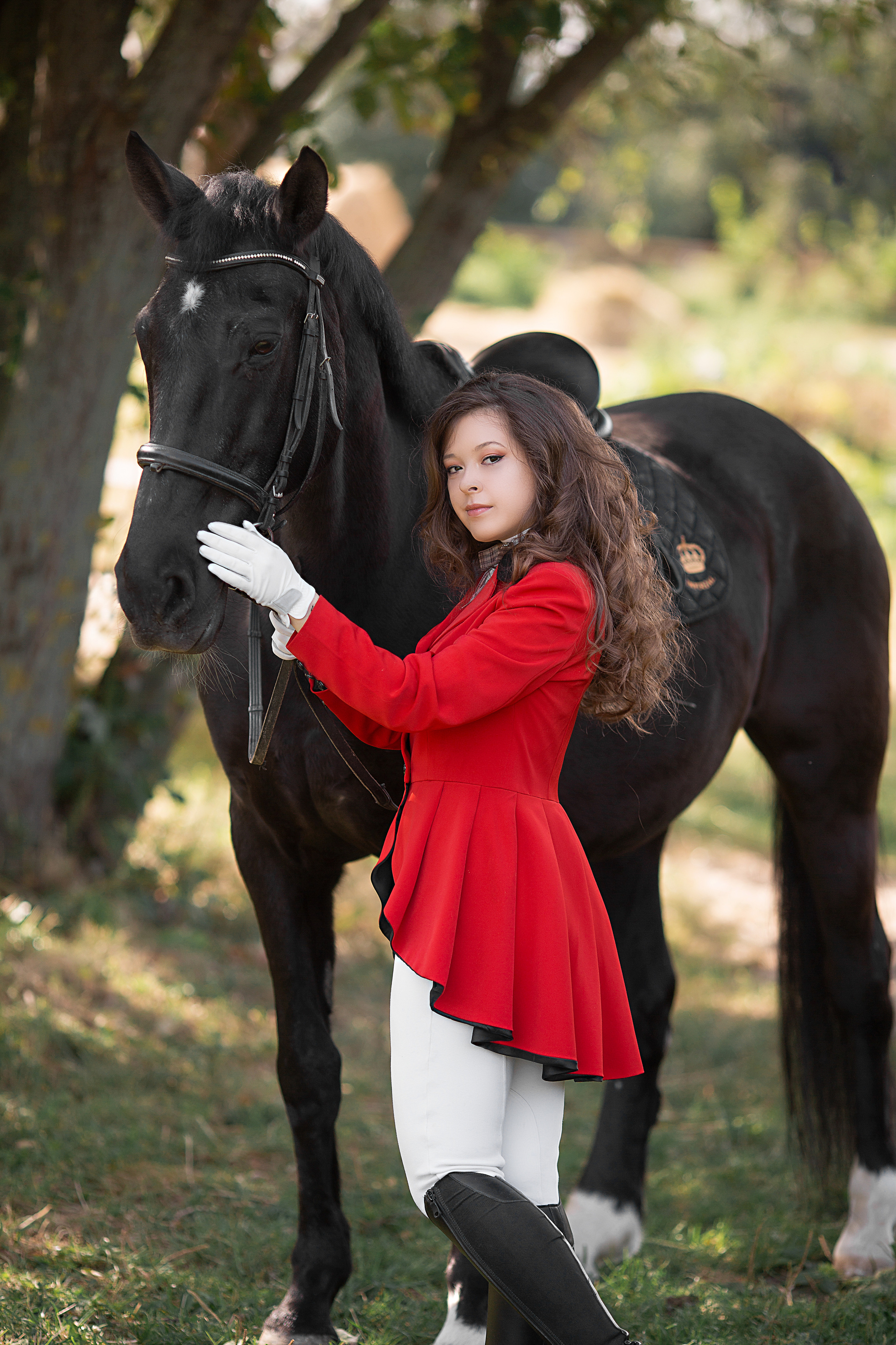 Екатерина и Жасмин 04.09.22. Фотосессия с лошадьми в Нижнем Новгороде