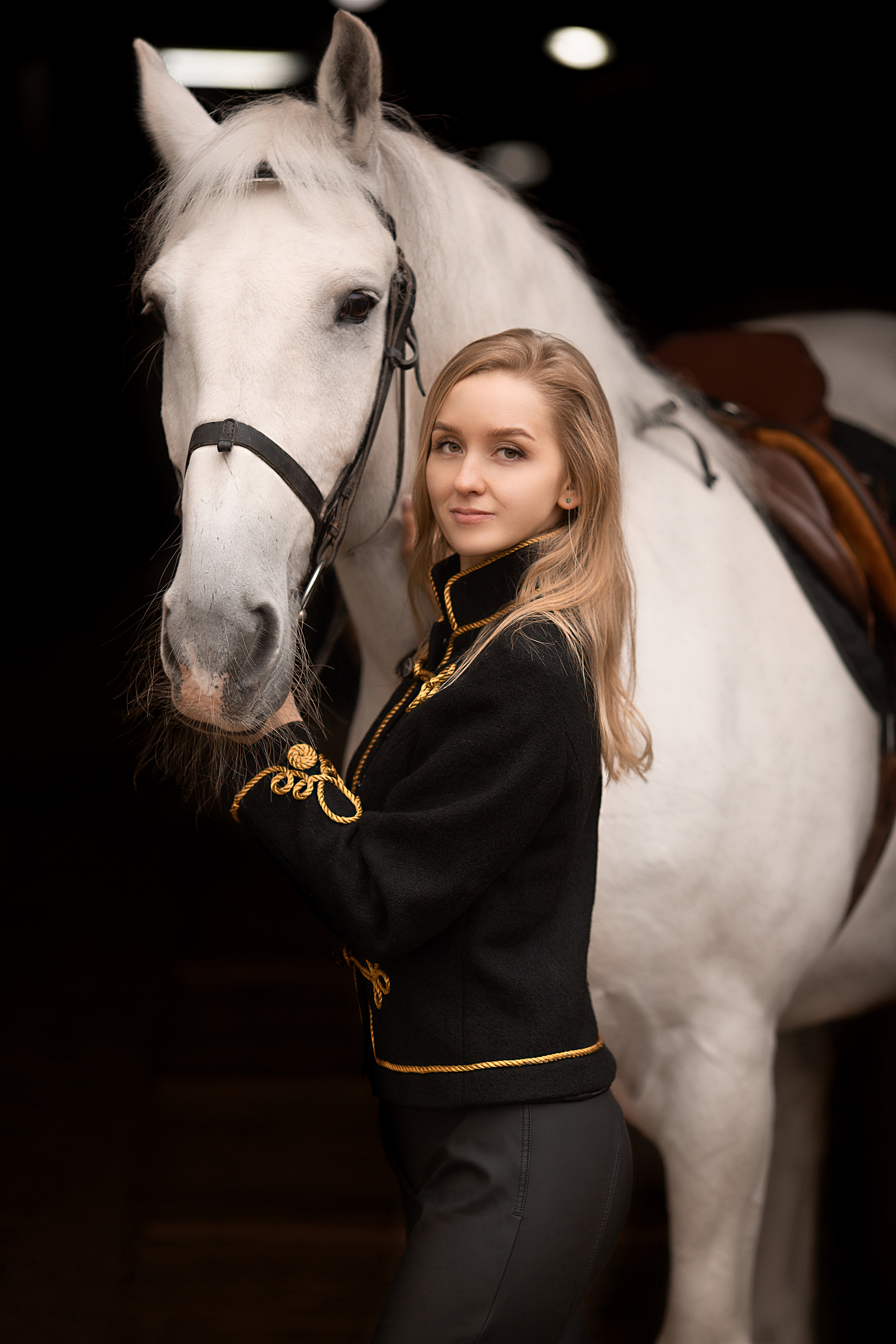 Любовь и Воробей. Фотосессия с лошадьми в Нижнем Новгороде