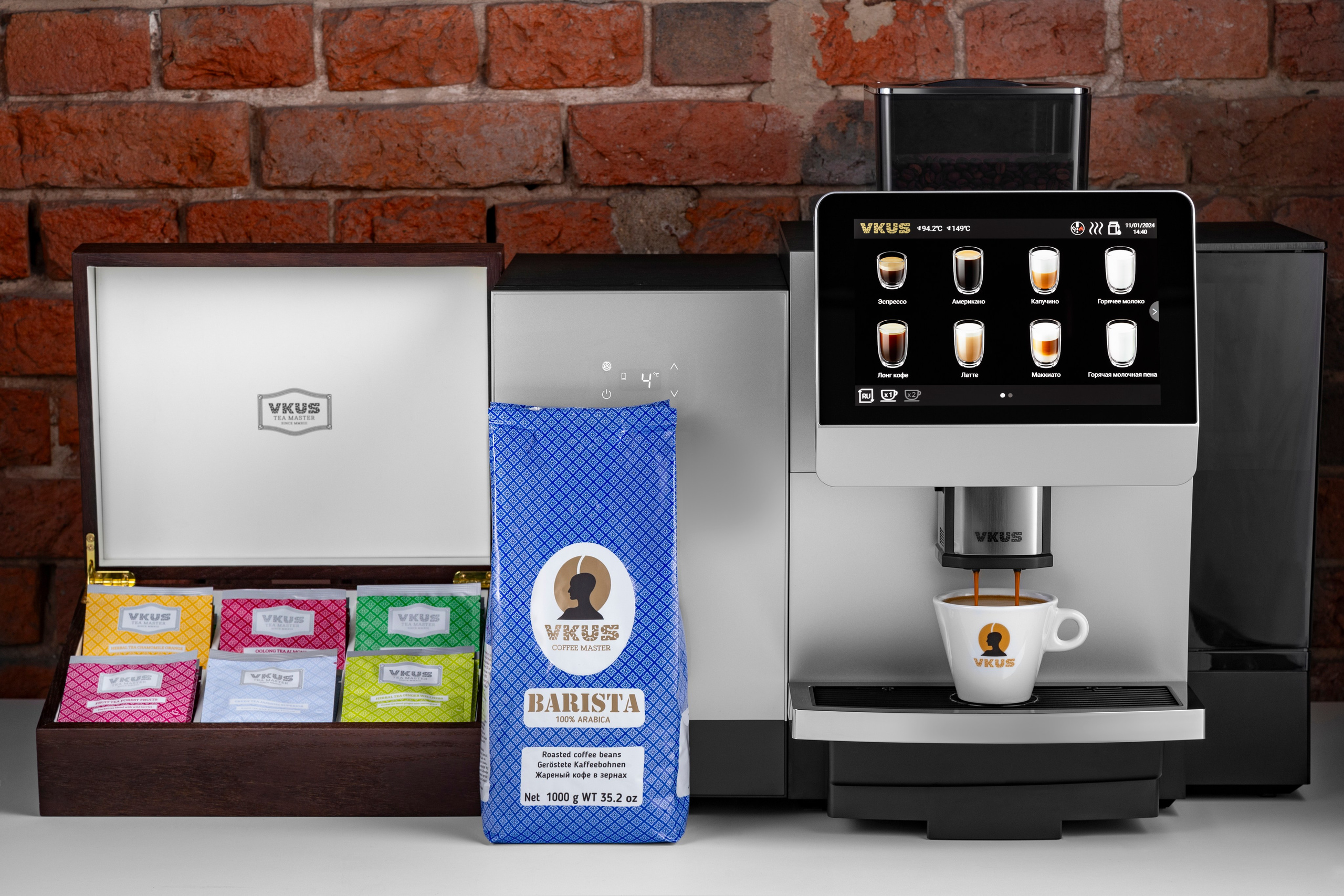 Предметная фото съёмка кофемашин для компании VKUS. Фуд фотограф и видеограф в Москве Крепких Сергей