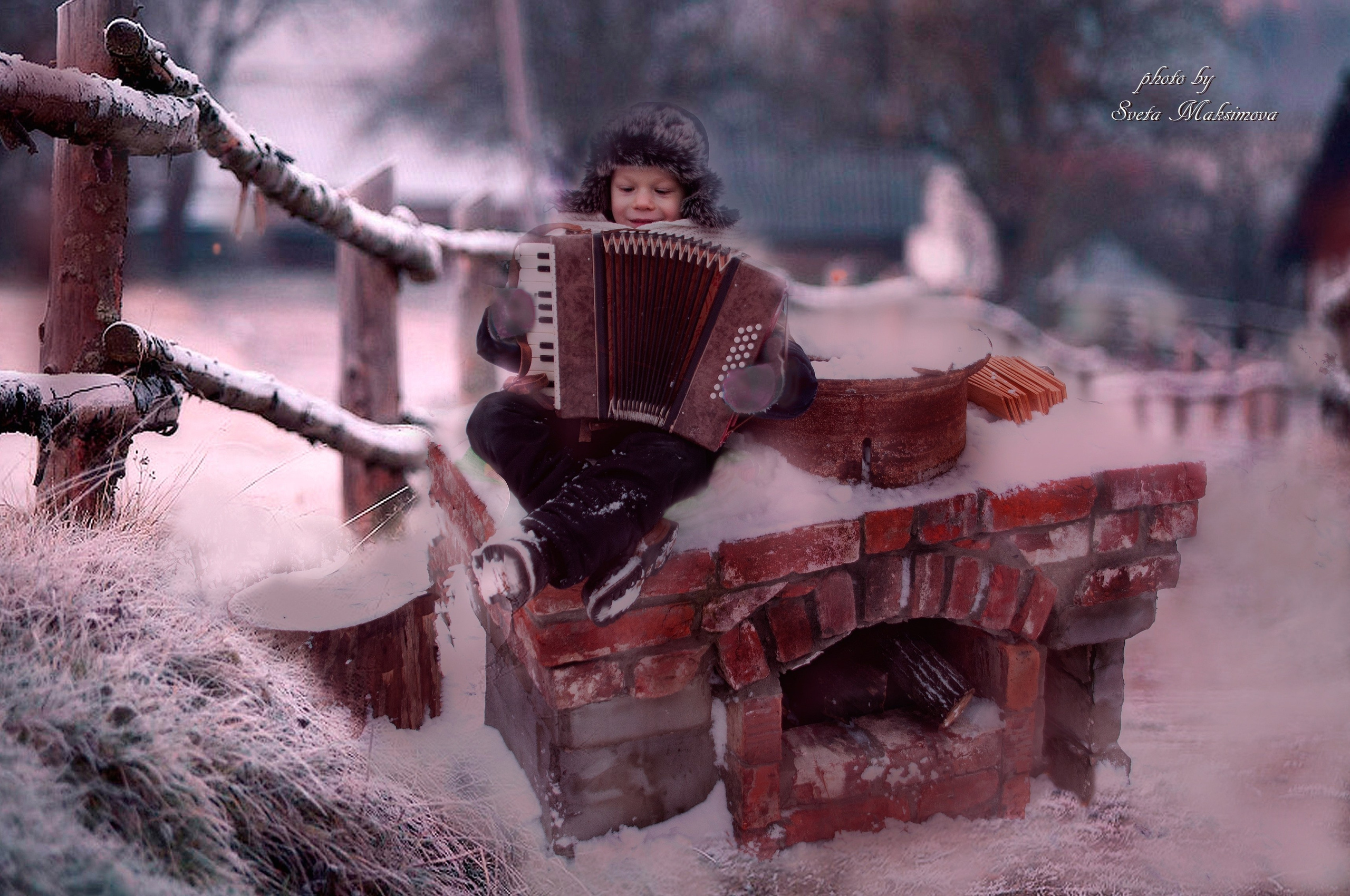 Зимние открытки. Семейный и детский фотограф в Ярославле, Максимова Светлана