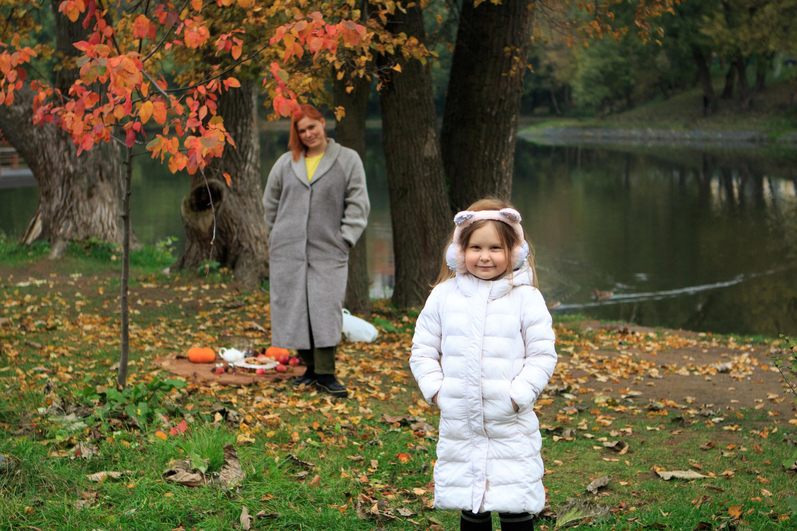 Осенний пикник Анны и Машули. Фотограф для вас и вашего бизнеса в Москве Альбина Никифоров