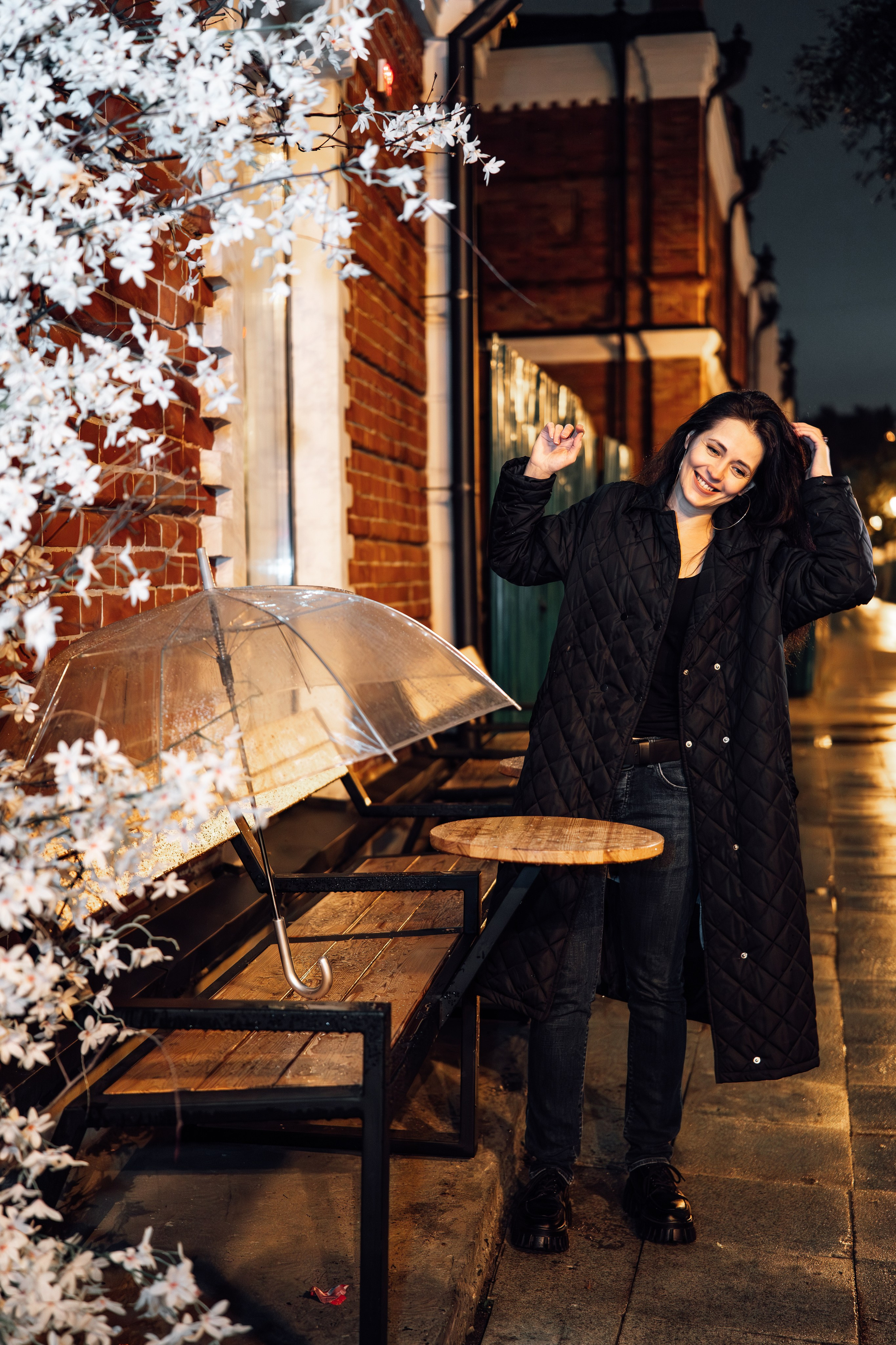 Ночная съёмка в городе. Фотограф и видеограф Анна Жагорина