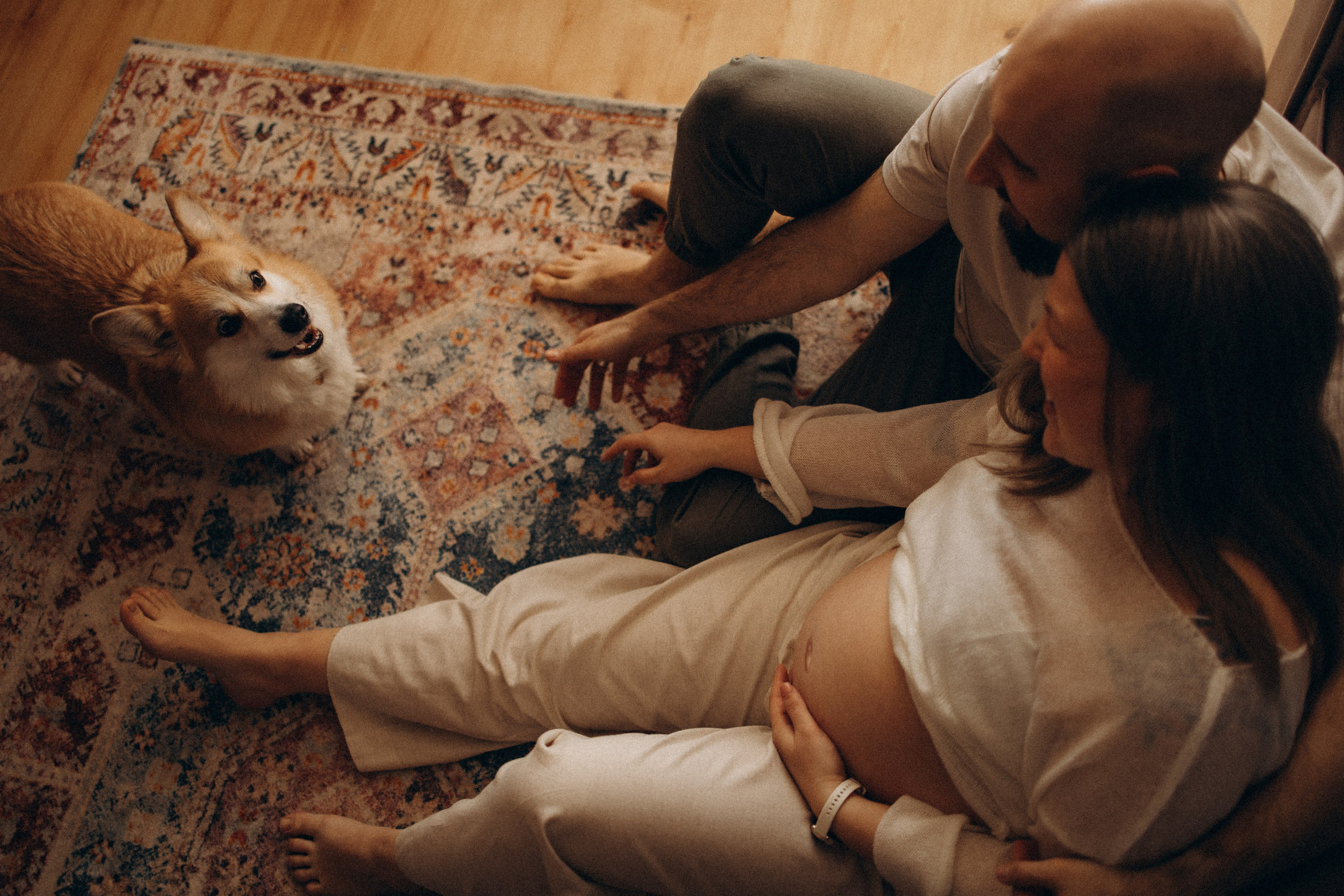 Беременная фотосессия Кати и Саши. Семейный фотограф в Москве и Люберцах Юлия Гуськова