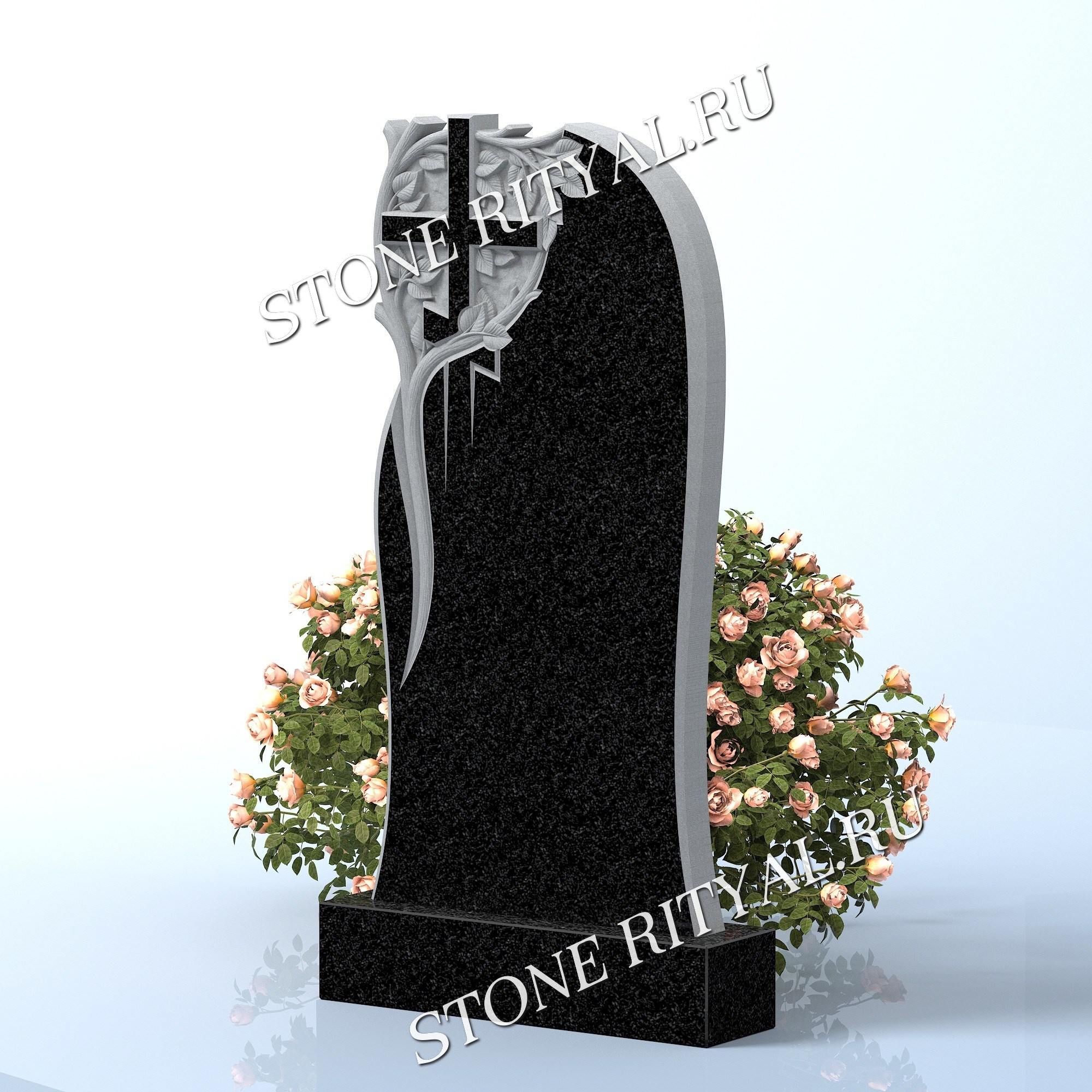 Вертикальные памятники фигурные. Изготовление и установка памятников в Москве и МО