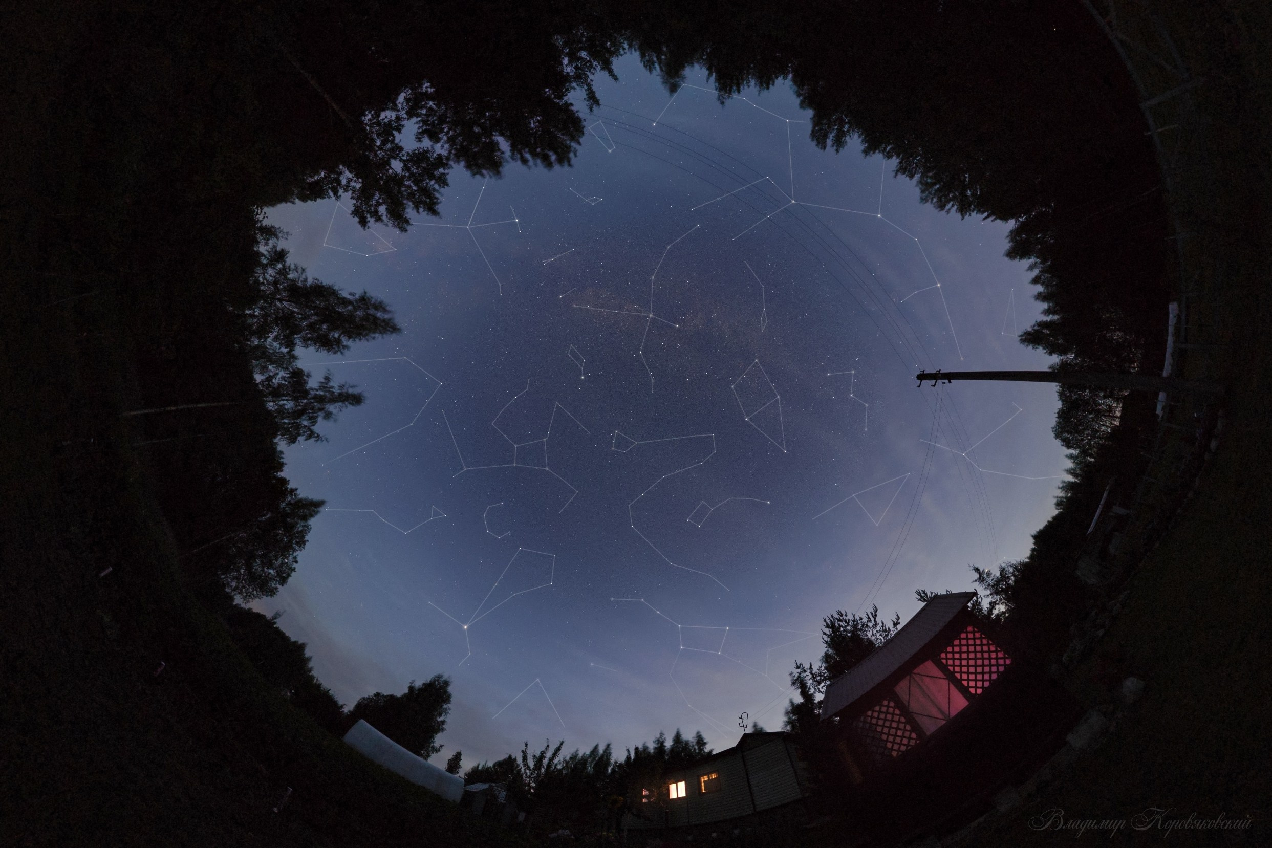 Астрофотография. Фотограф Владимир Коровяковский