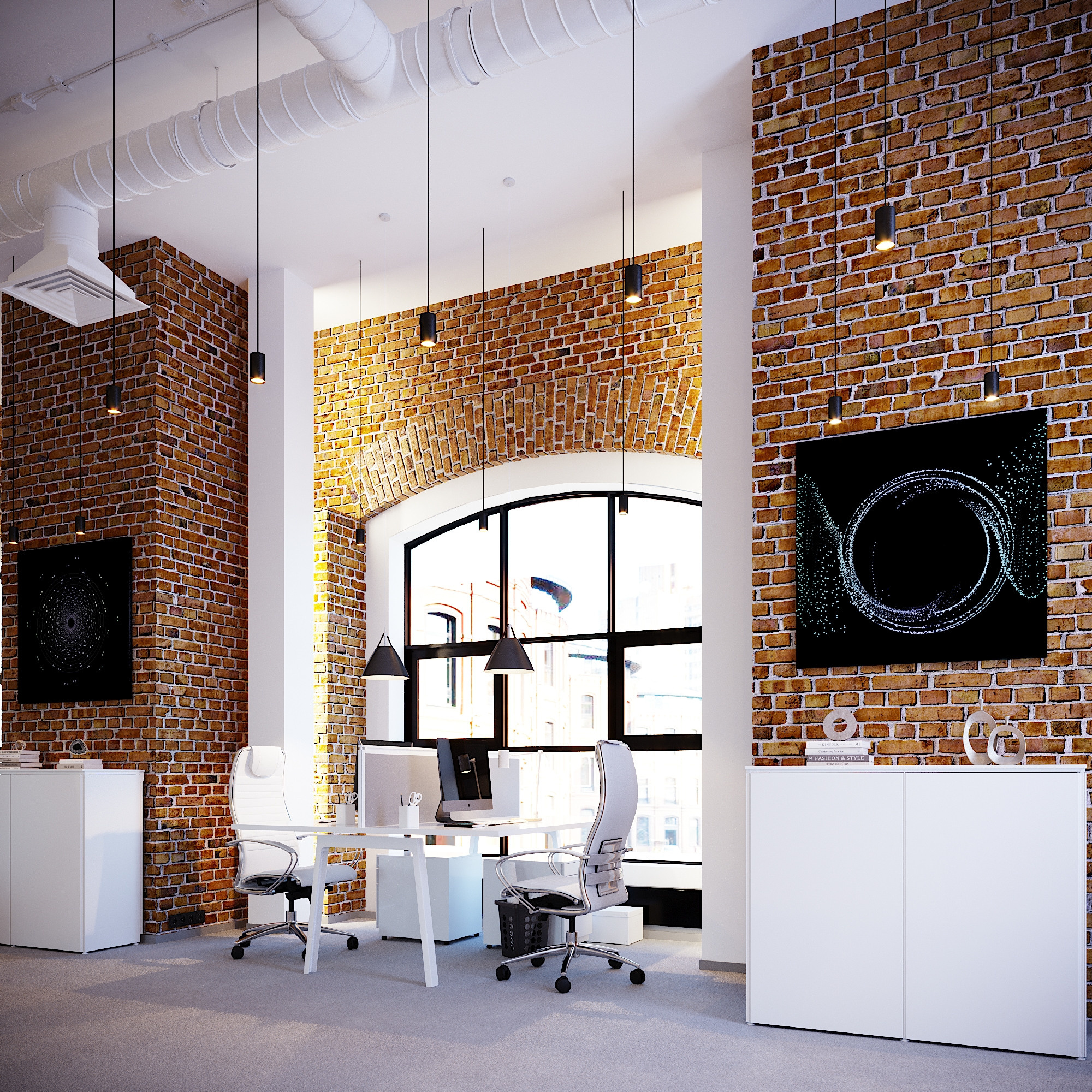 Офис для косметической компании. Авторский дизайн интерьера