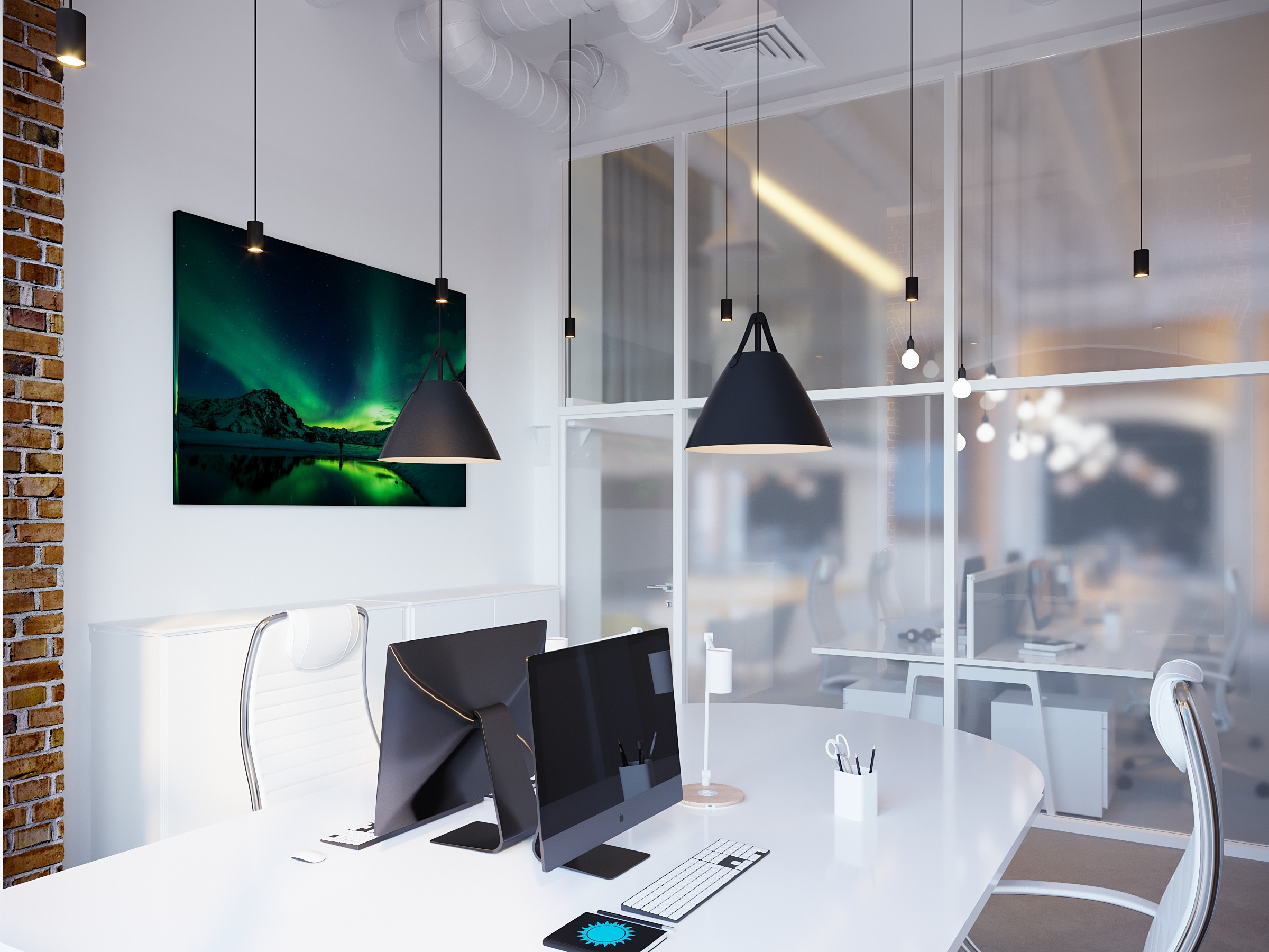 Офис для косметической компании. Авторский дизайн интерьера