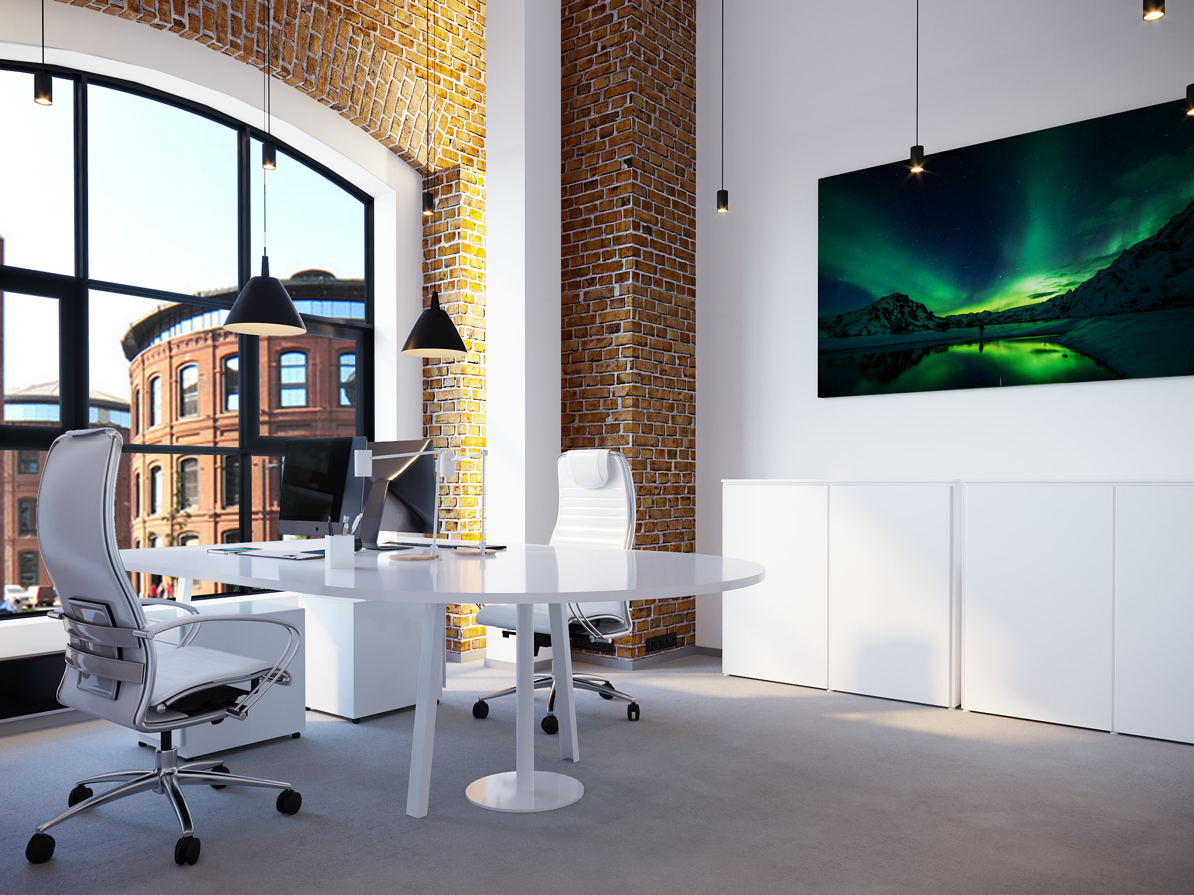 Офис для косметической компании. Авторский дизайн интерьера