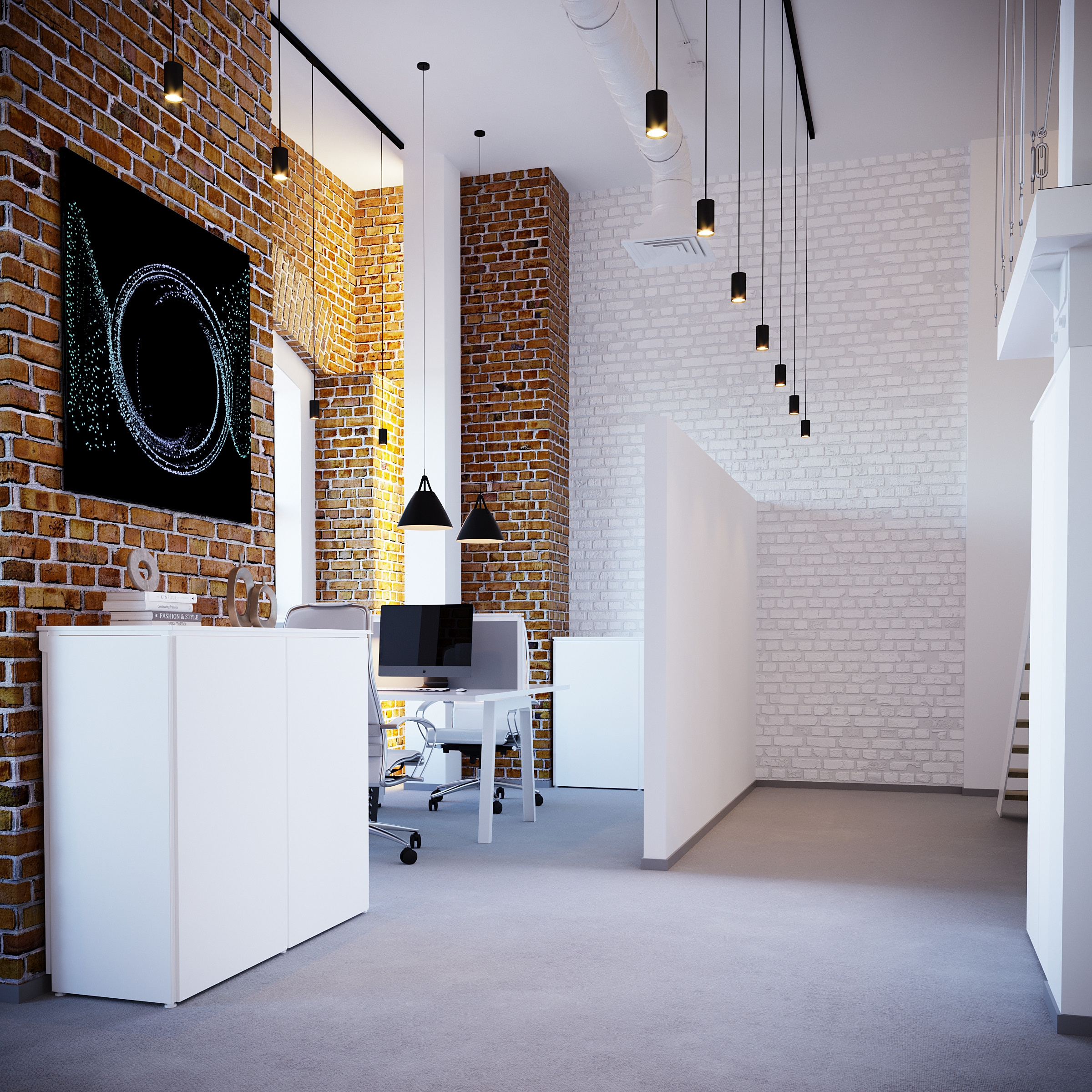 Офис для косметической компании. Авторский дизайн интерьера