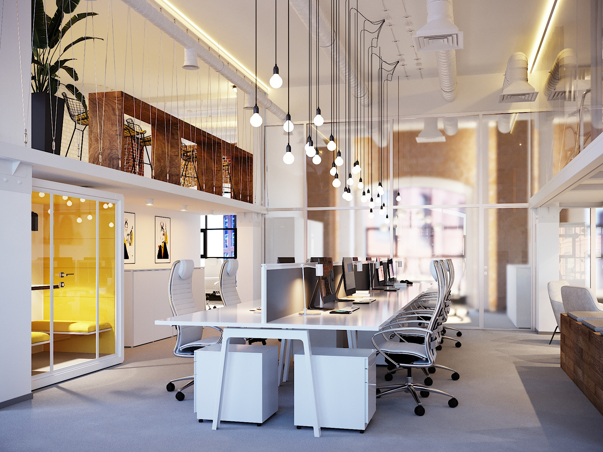 Офис для косметической компании. Авторский дизайн интерьера