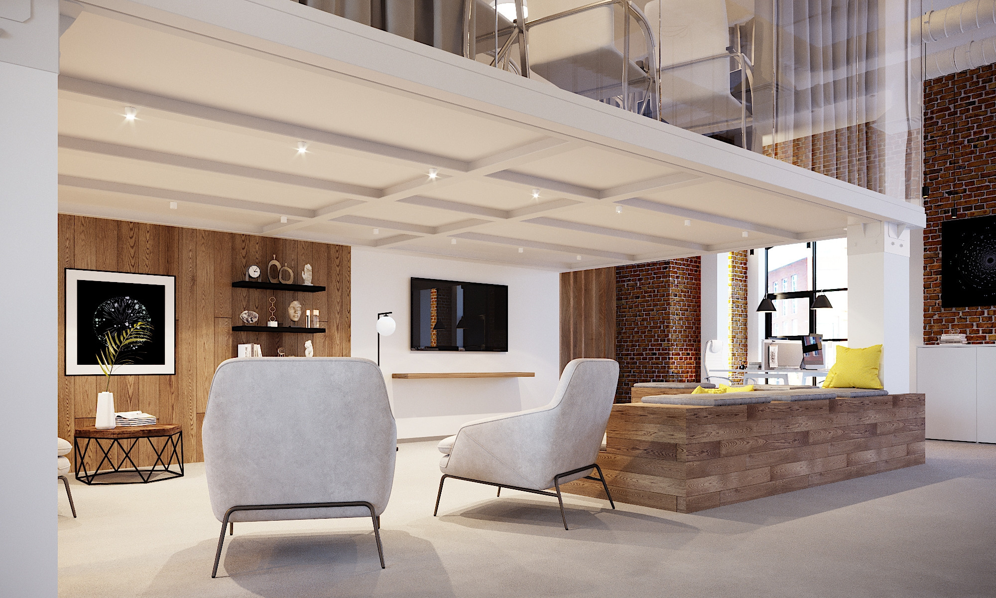 Офис для косметической компании. Авторский дизайн интерьера