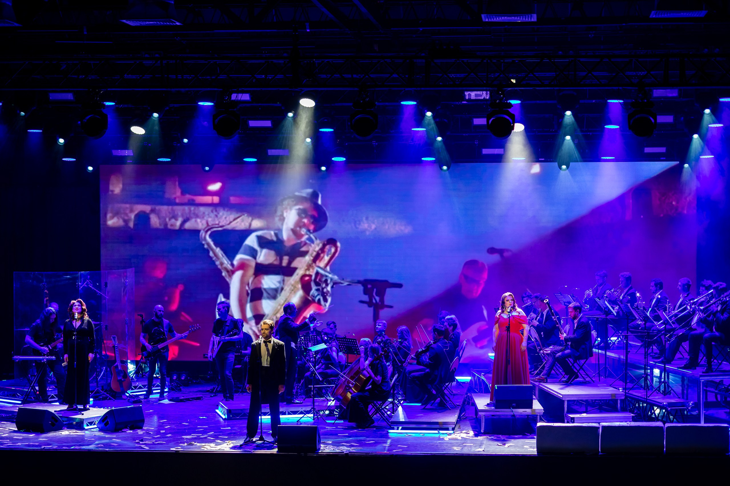 Репортаж с концерта «Симфоническое PINK FLOYD SHOW». Фотограф в Санкт-Петербурге — Сергей Петров