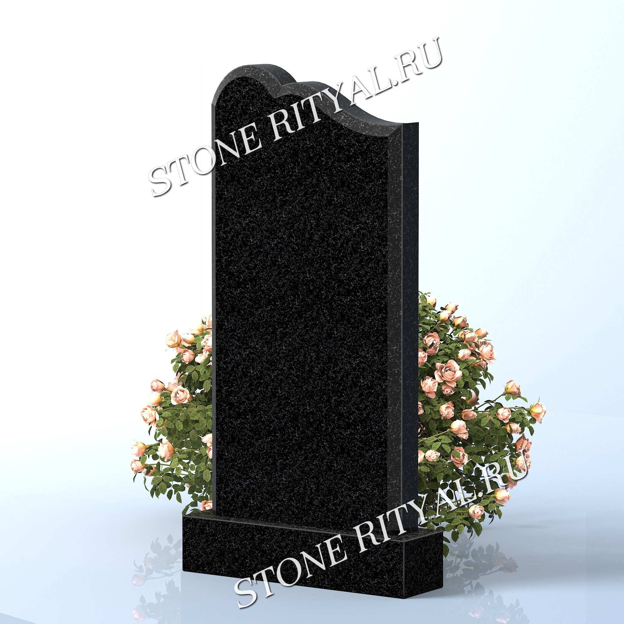 Вертикальные памятники прямые. Изготовление и установка памятников в Москве и МО