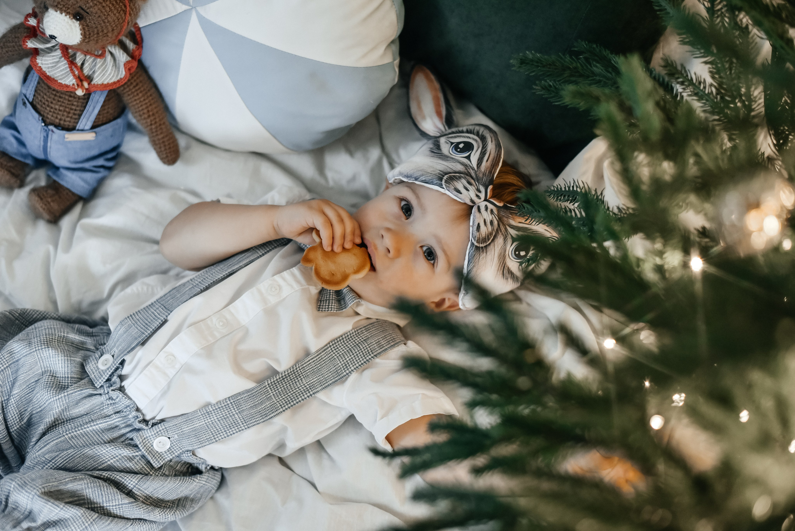 Домашняя новогодняя фотосессия. Фотограф в Москве и Королёве Сутягина Мария