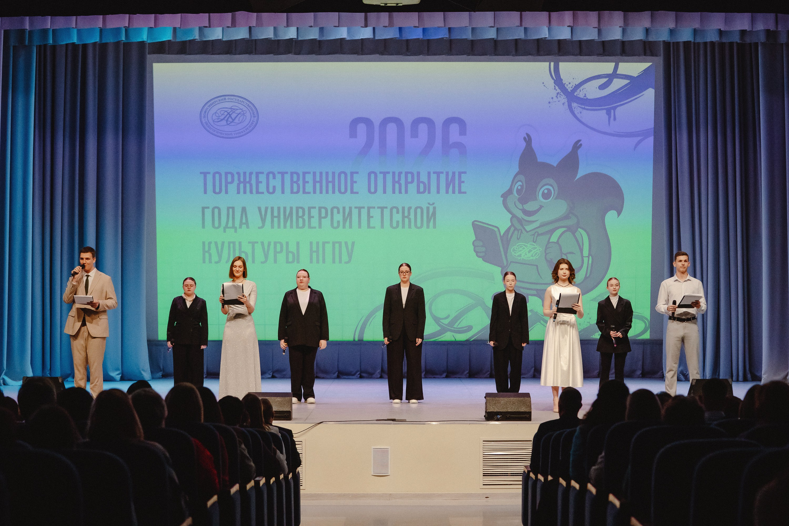 Открытие года университетской культуры НГПУ. Фотомастерская Воробьевых