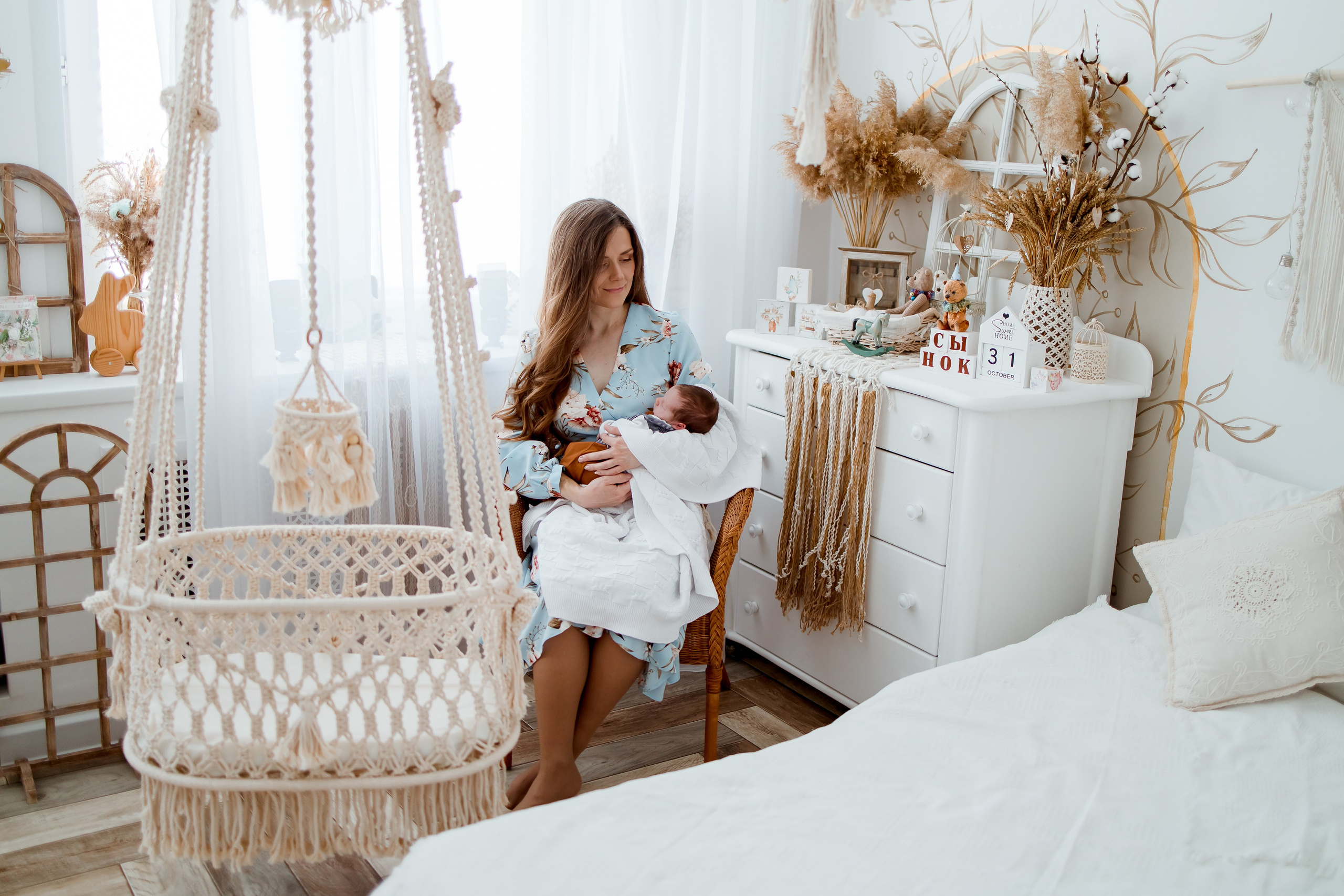 Роберт, 8 дней. Семейный и детский фотограф в Железногорске Саламахо Ольга