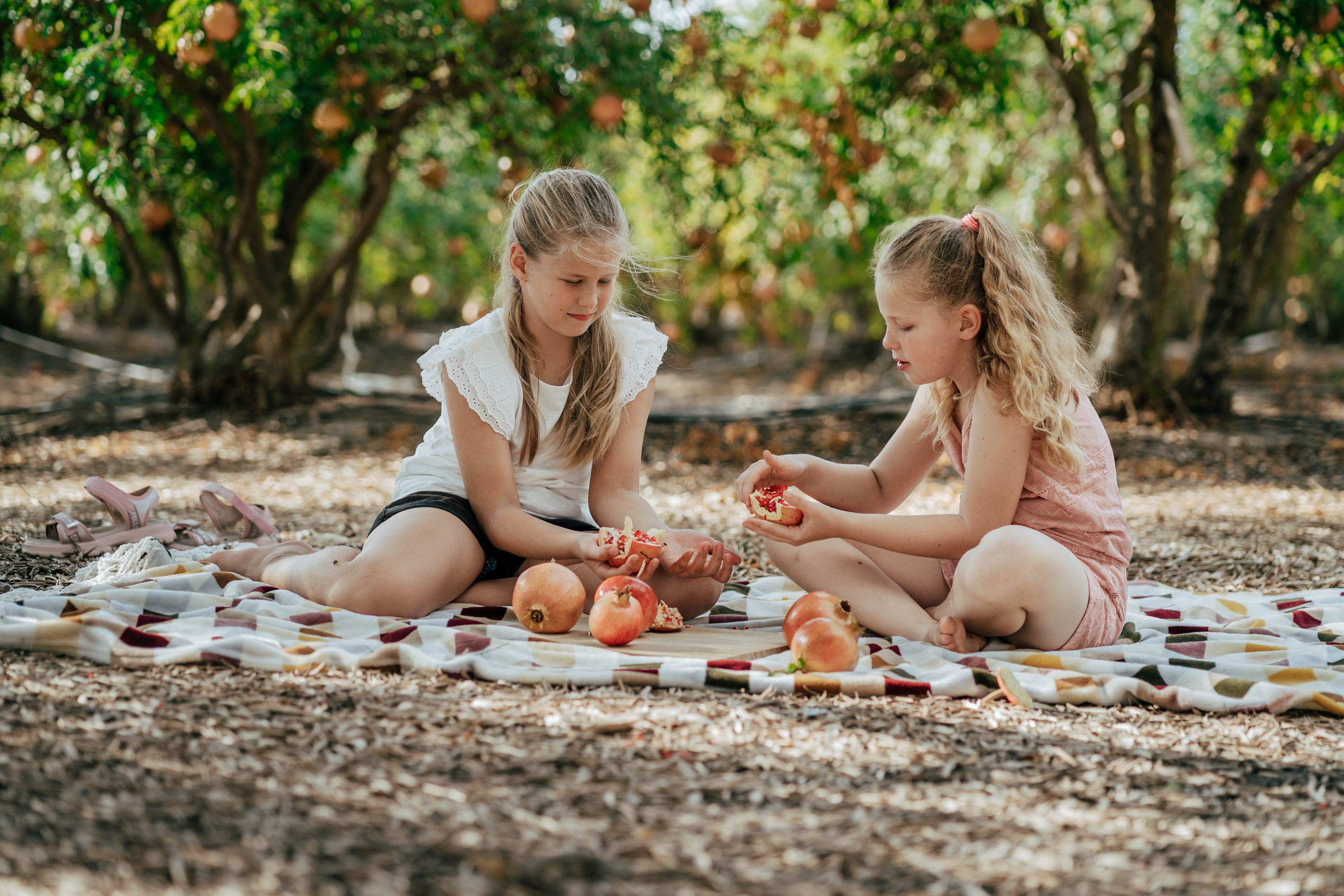 Гранатовый сад. Семейный и детский фотограф в Израиле и Москве Дорошок Надя