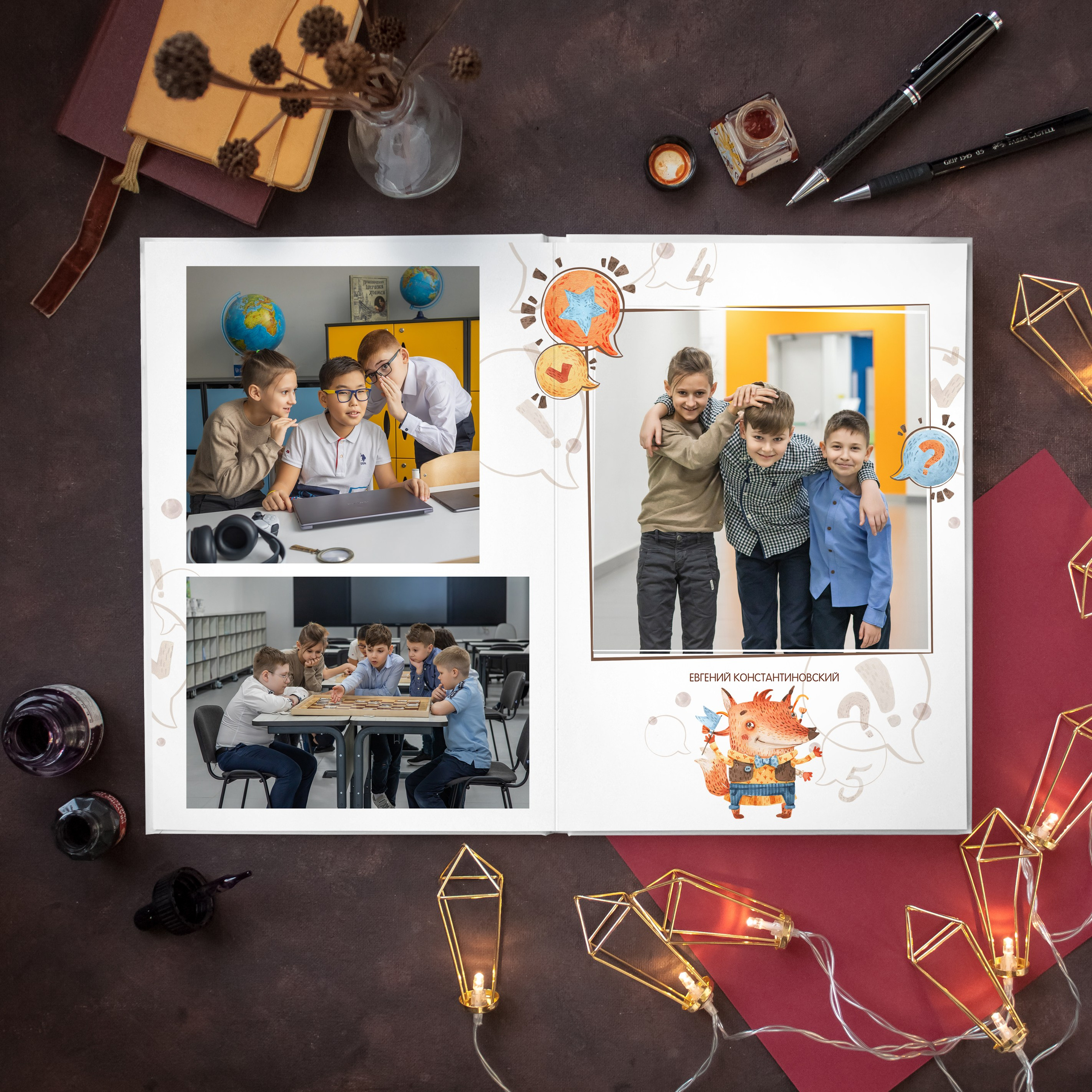 Дизайны выпускных альбомов для школьников. Семейный фотограф в Москве Наталья Чуб, заказать Фотокнигу